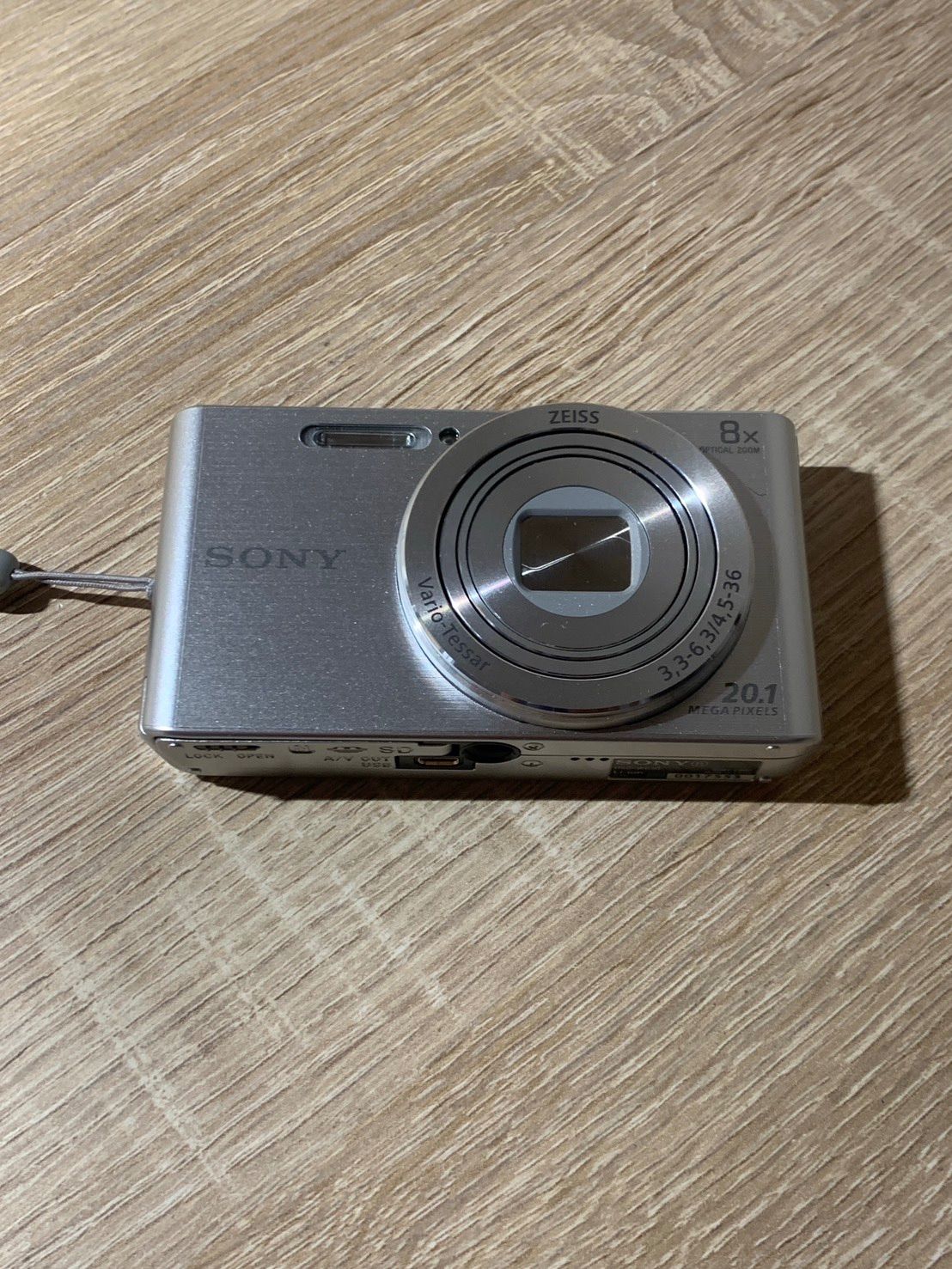 0523 Sony ソニー Cyber-shot DSC-W830 シルバー デジカメ 動作確認