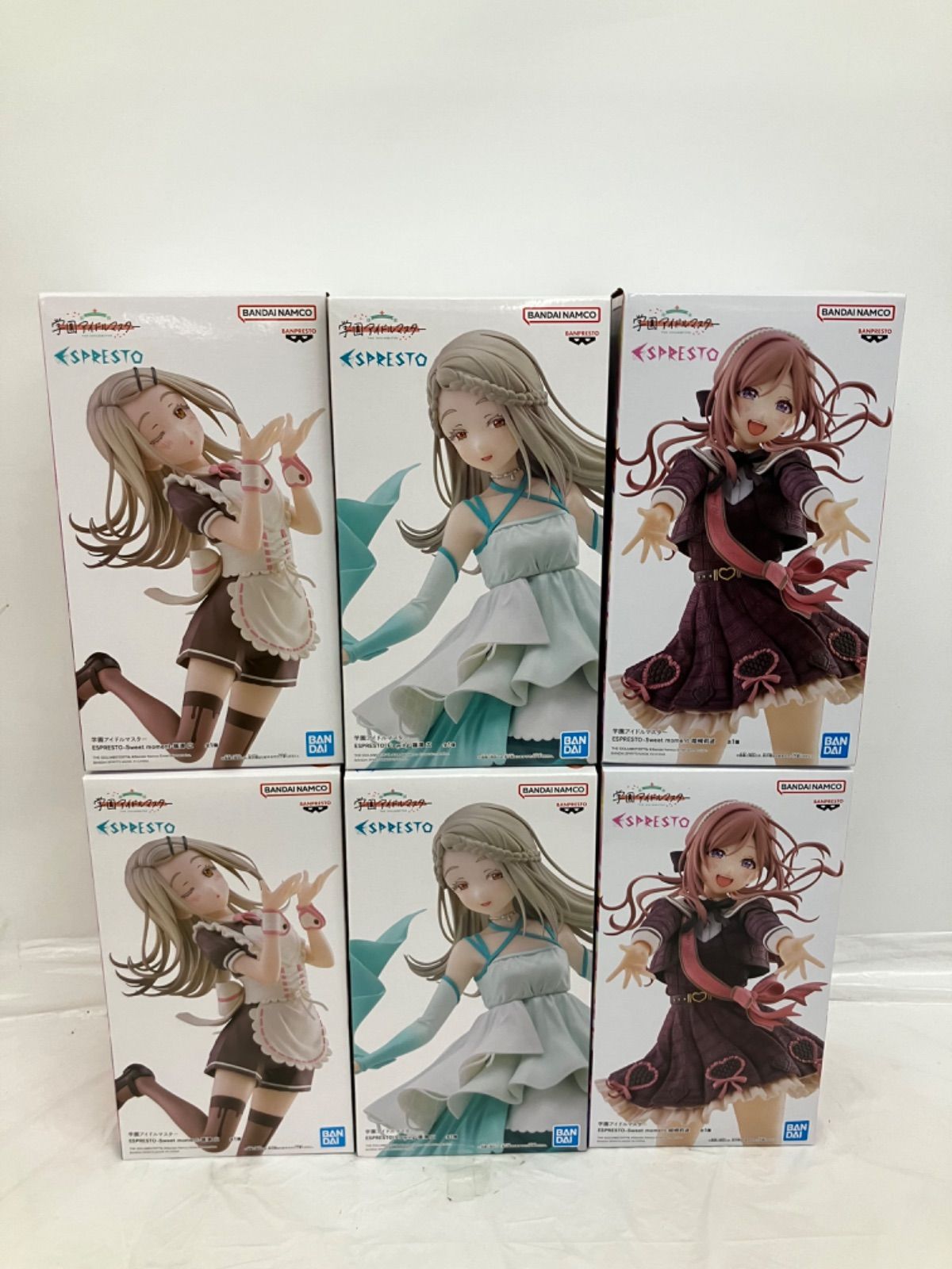 未開封 学園アイドルマスター ESPRESTO フィギュア 6個 LF5359 f107