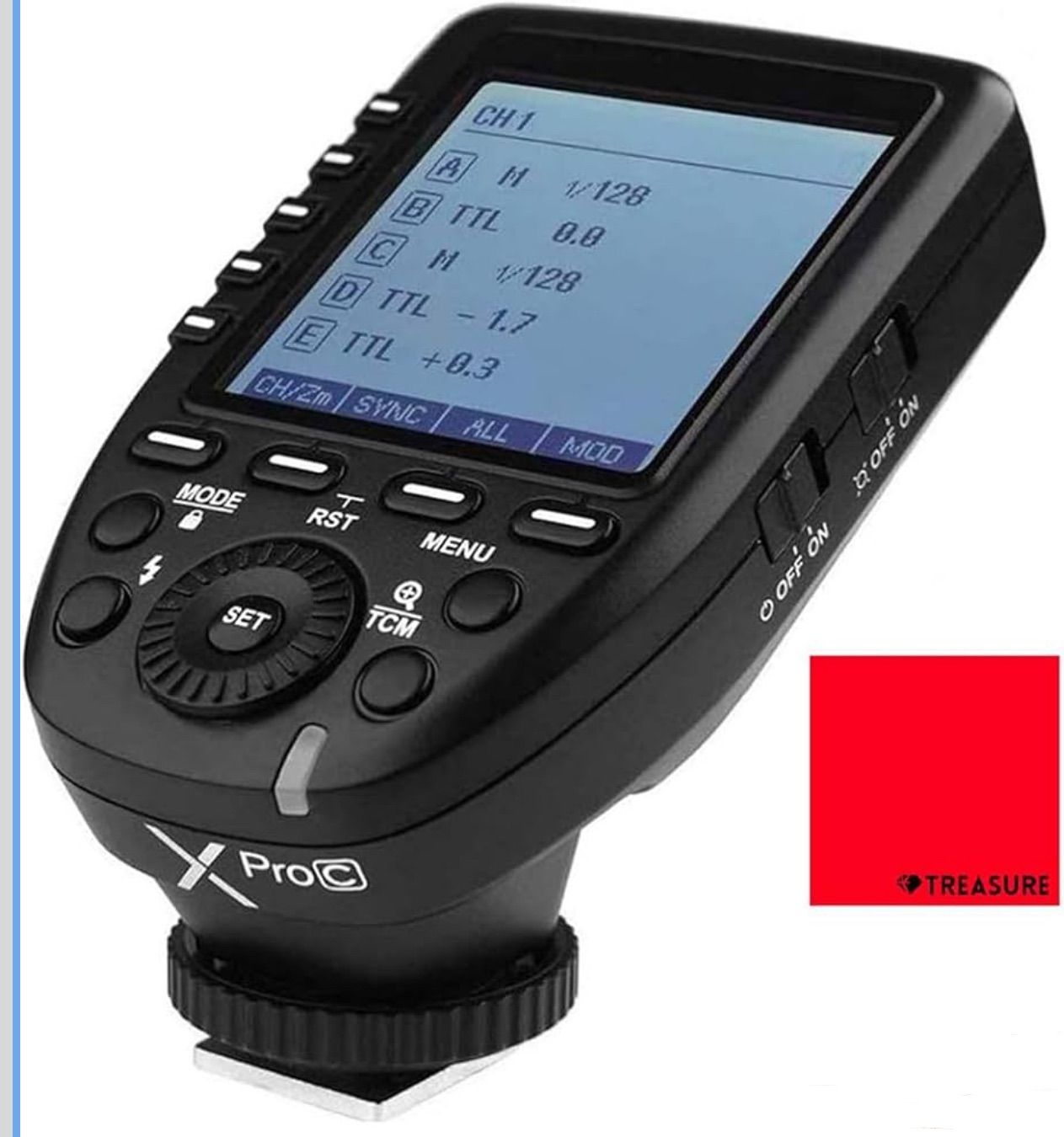 ＜ナ＞[Godox] Treasure Rocket セット Godox Xpro-C XproC フラッシュトリガー Canon対応 [オリジナルセット]