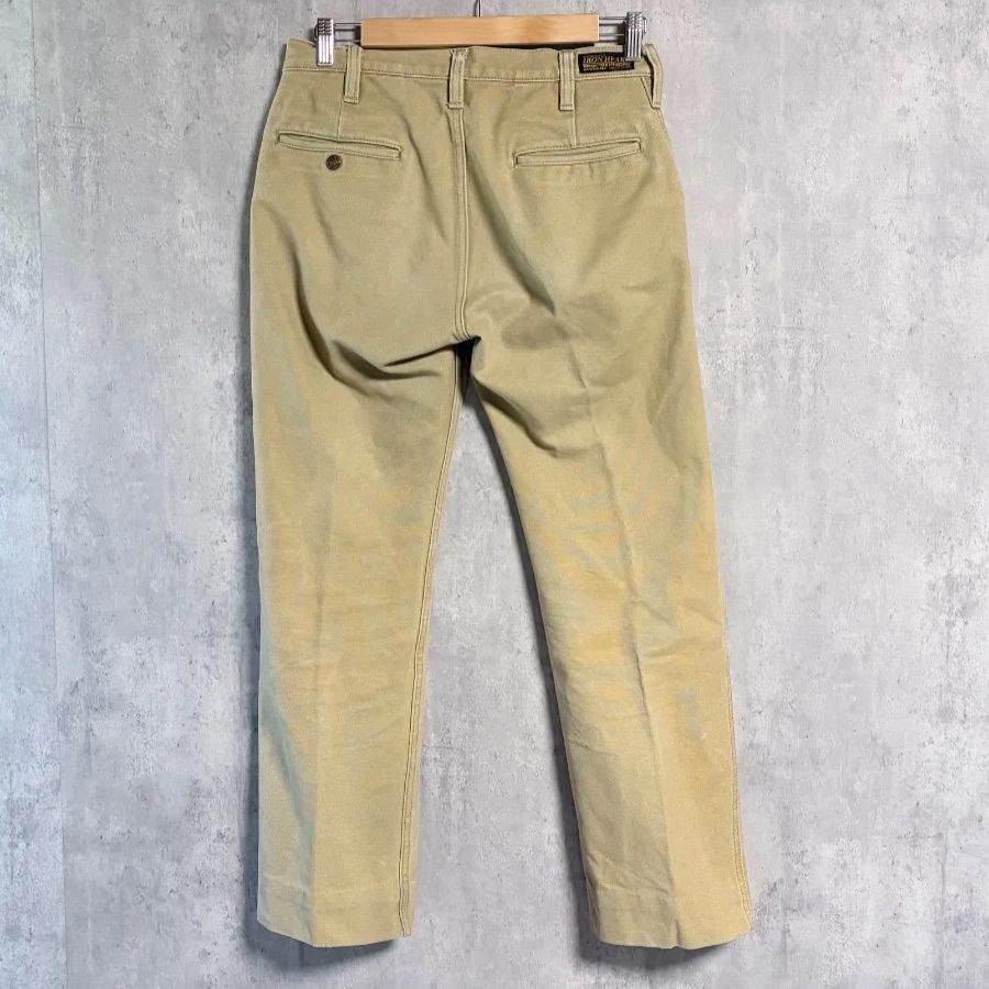 IRON HEART アイアンハート ウエポン チノパンツ W30 ベージュ