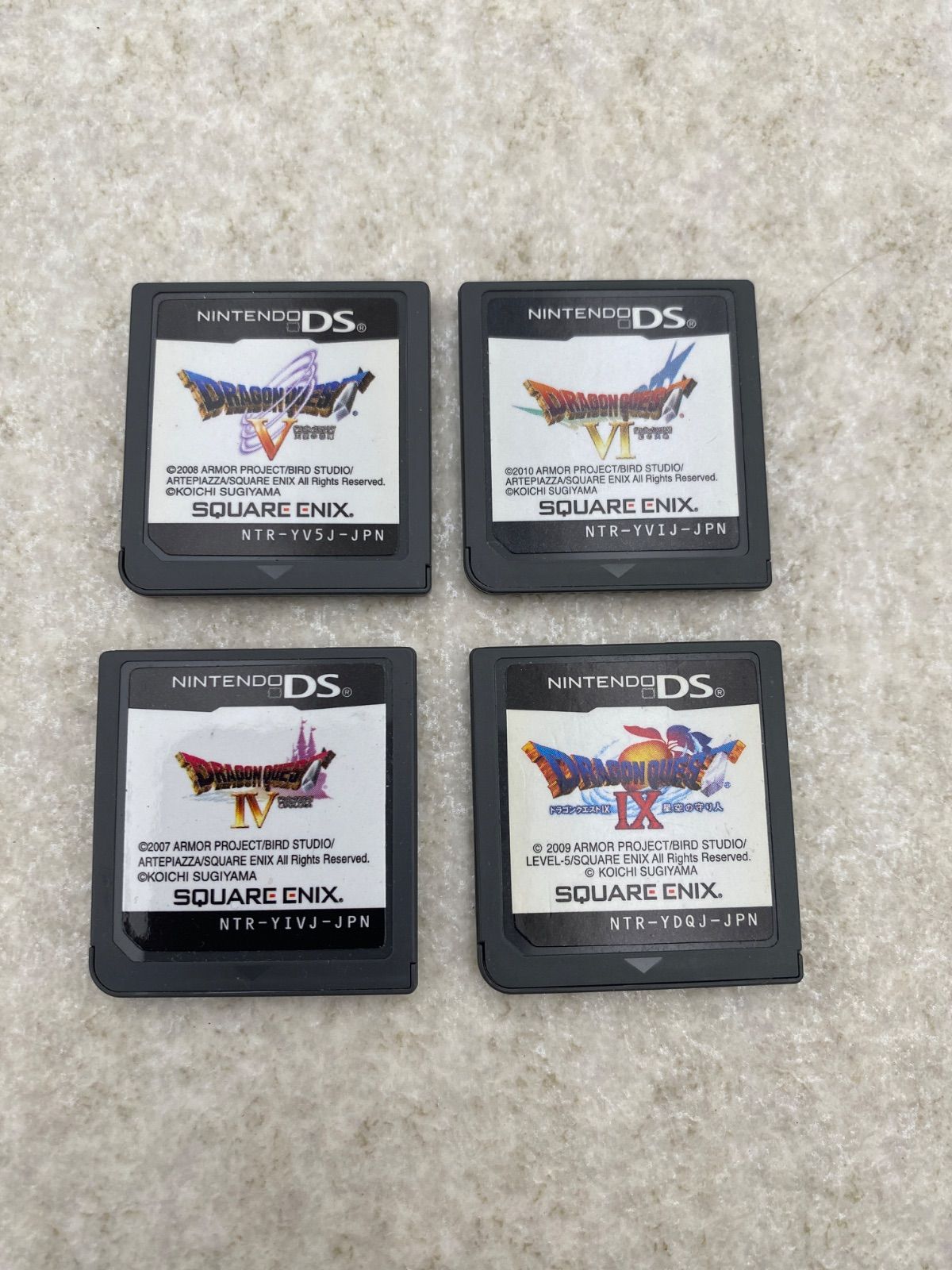 【24時間以内発送】ドラクエ 4 5 6 8 9 11 セット 動作確認済み ドラクエ4・5・6・9 ドラゴンクエスト【動作品】 ニンテンドーDS