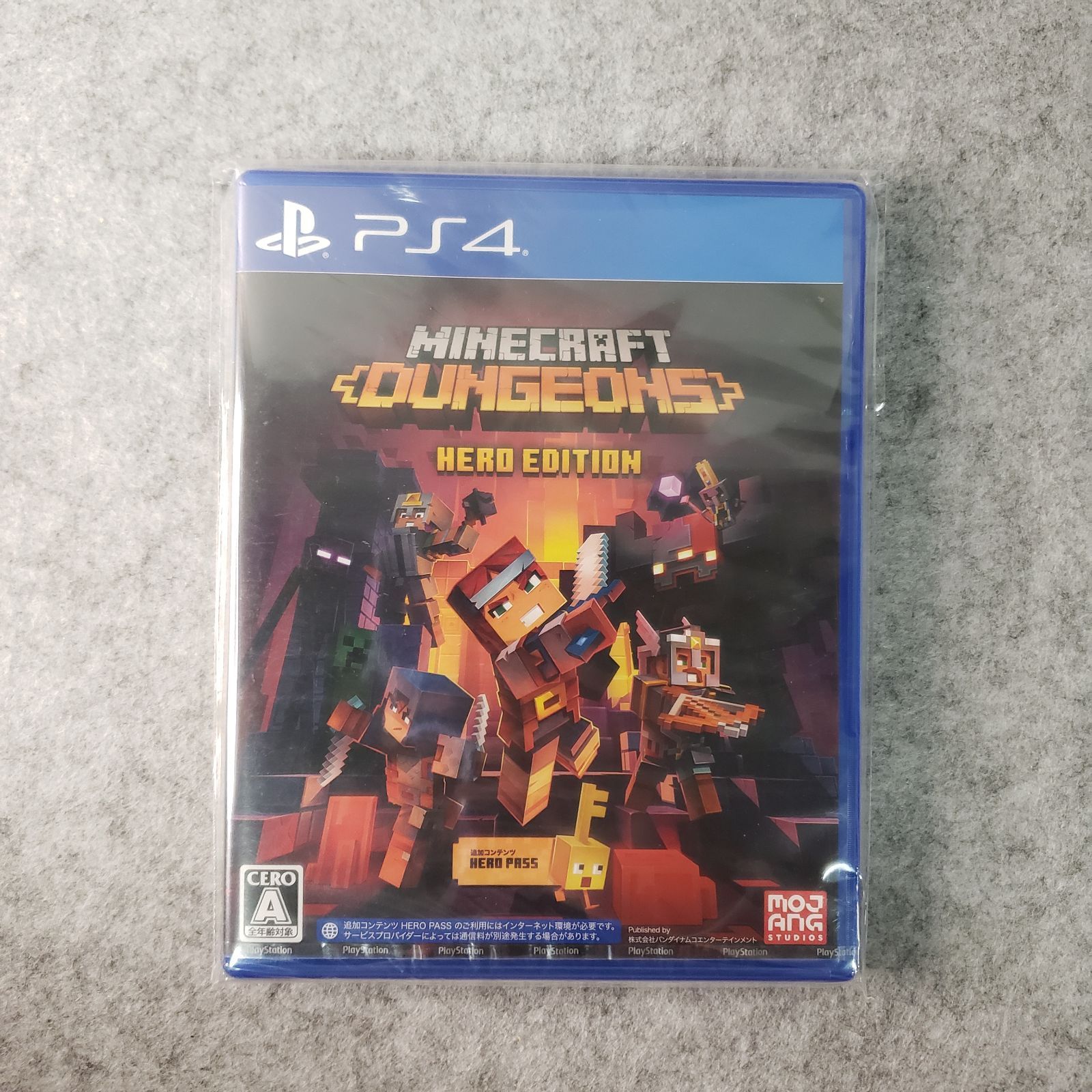 新品未開封】マインクラフト ダンジョンズ ヒーローエディション - PS4