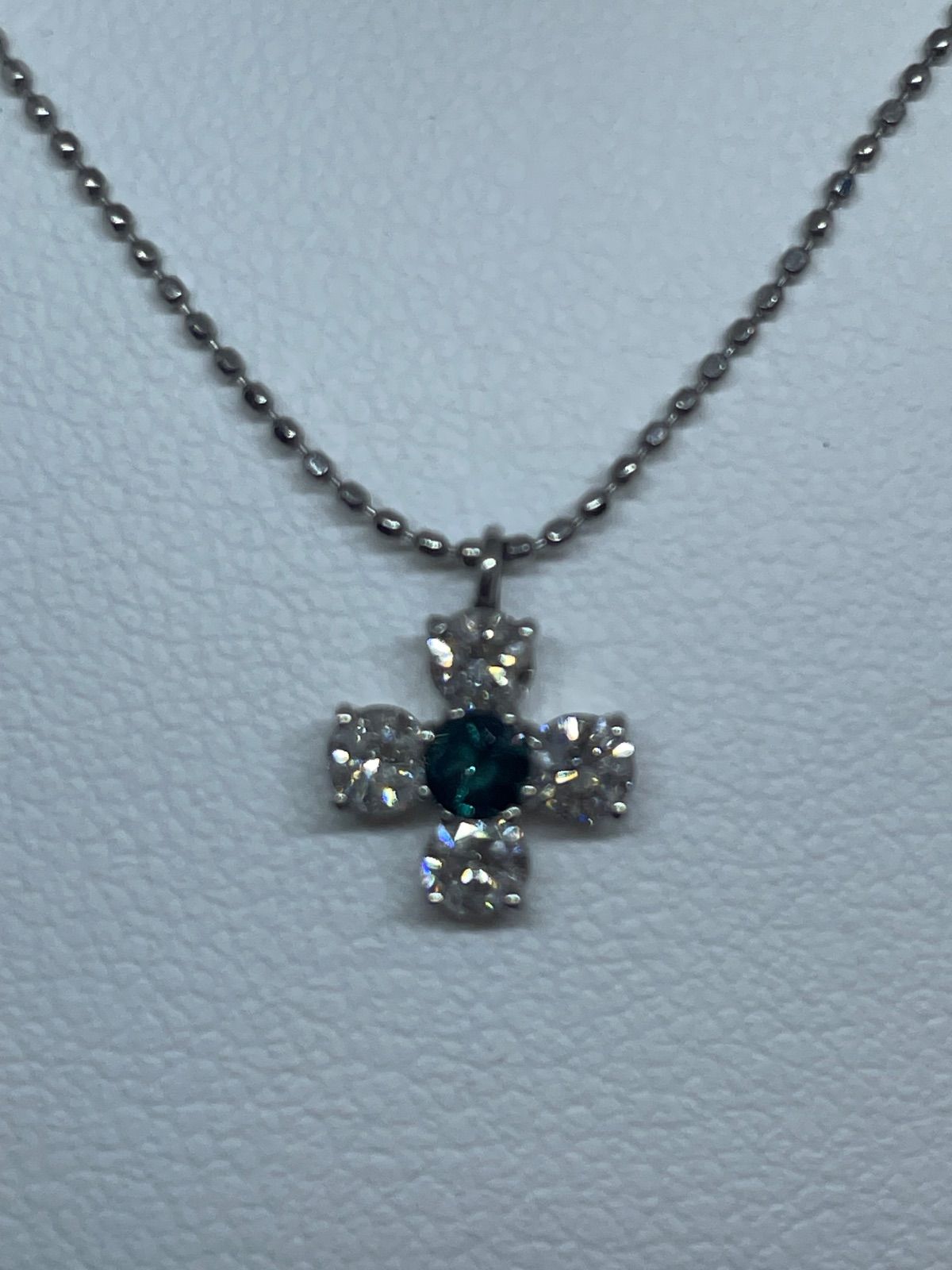 カード鑑付】アレキサンドライト 0.10ct ネックレス - メルカリ