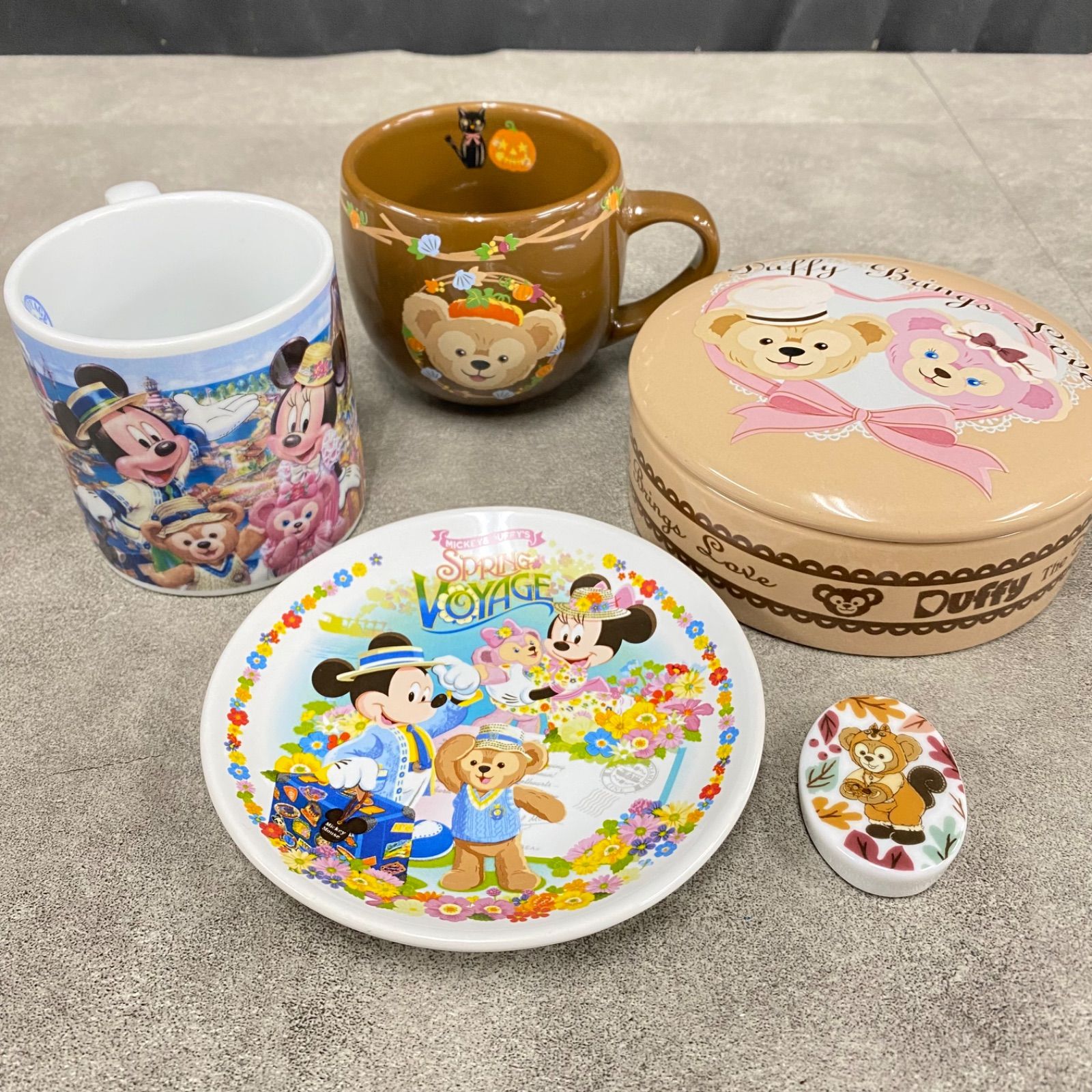 ディズニー ダッフィー スーベニアカップ スーベニアプレート 00)O2
