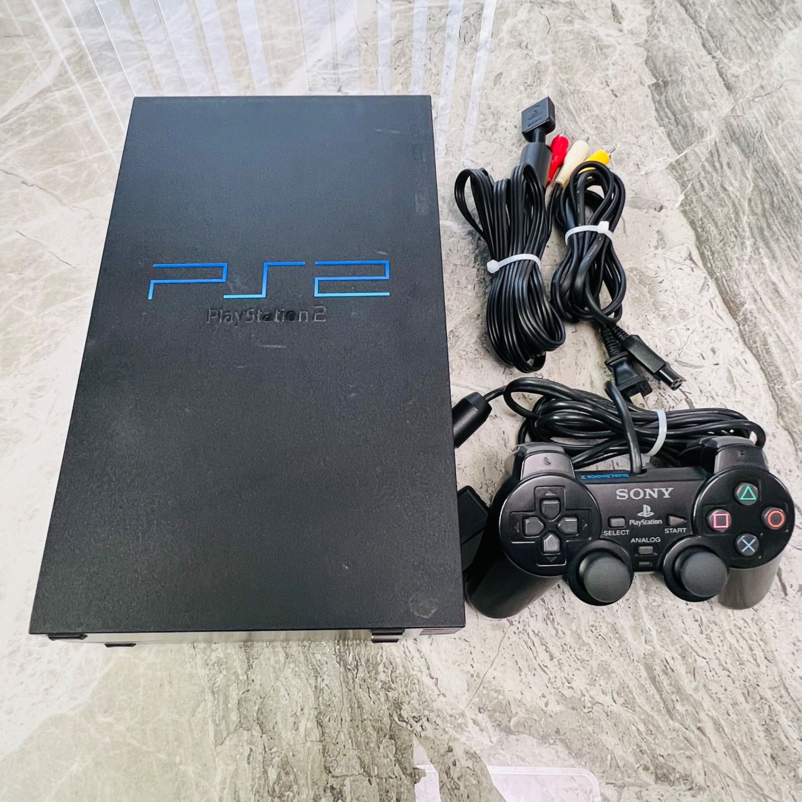 PlayStation2本体 SCPH-39000 ブラック - メルカリ