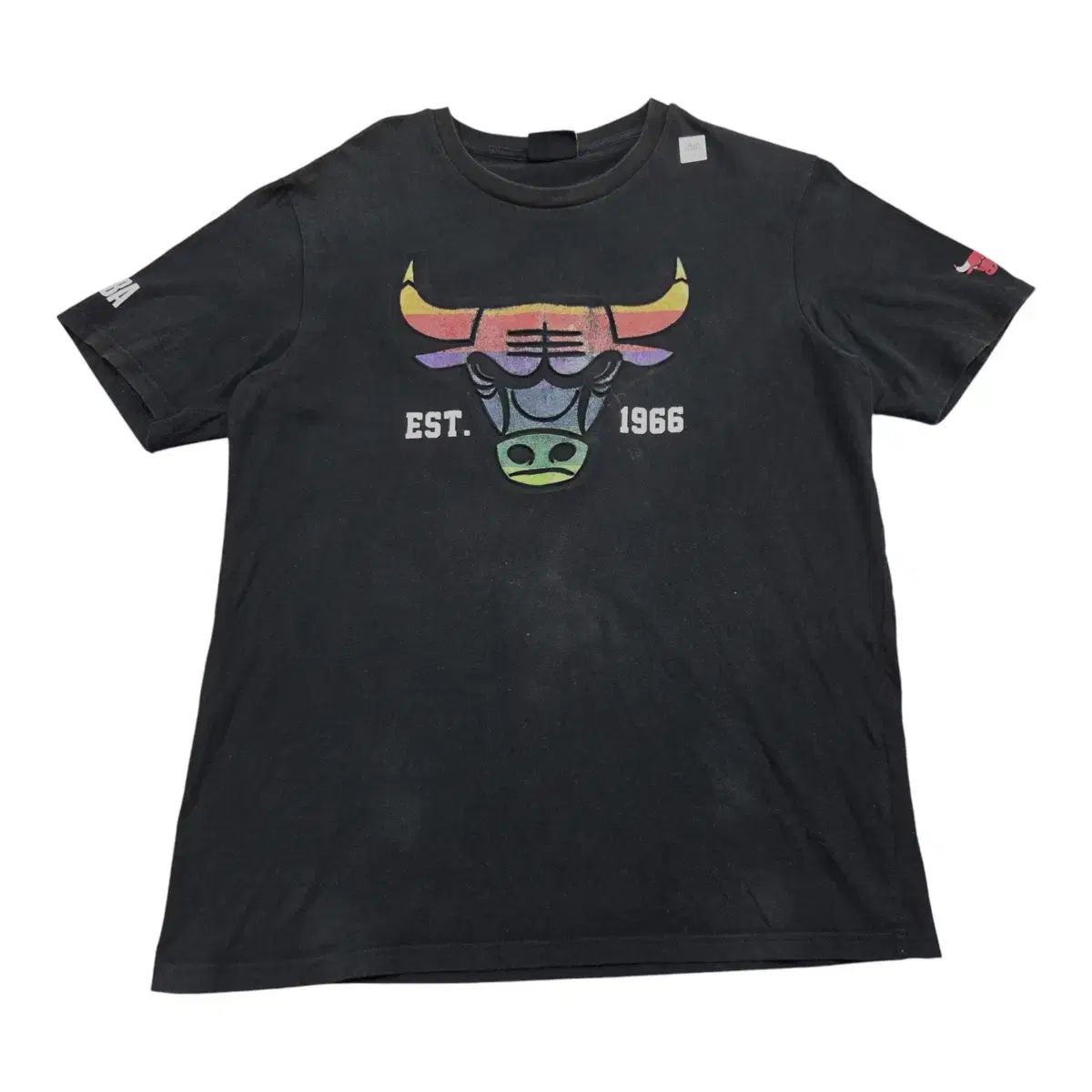 1万円 ヴィンテージ) NBA Chicago Bulls（シカゴ・ブルズ） ビックロゴ 