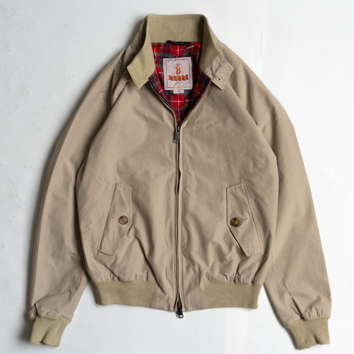 美品】 BARACUTA 【G9 スウィングトップ ハリントンジャケット】38 