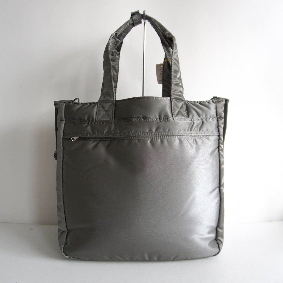 【極美品】ポーター タンカー 2way ボディバッグ ナイロン シルバーグレー 極美品】PORTER 【タンカー 2WAY 拡張型 ショルダーバッグ】ポーター