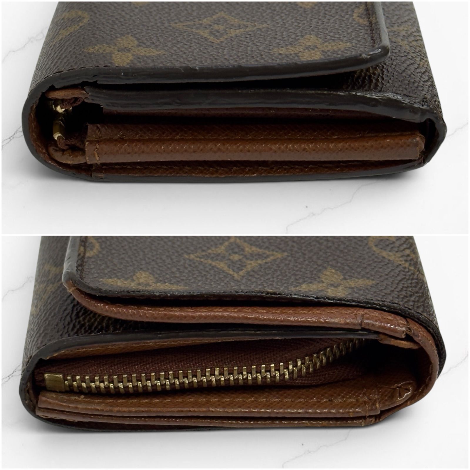 LOUIS VUITTON ルイヴィトン ポルトモネ ビエ トレゾール モノグラム
