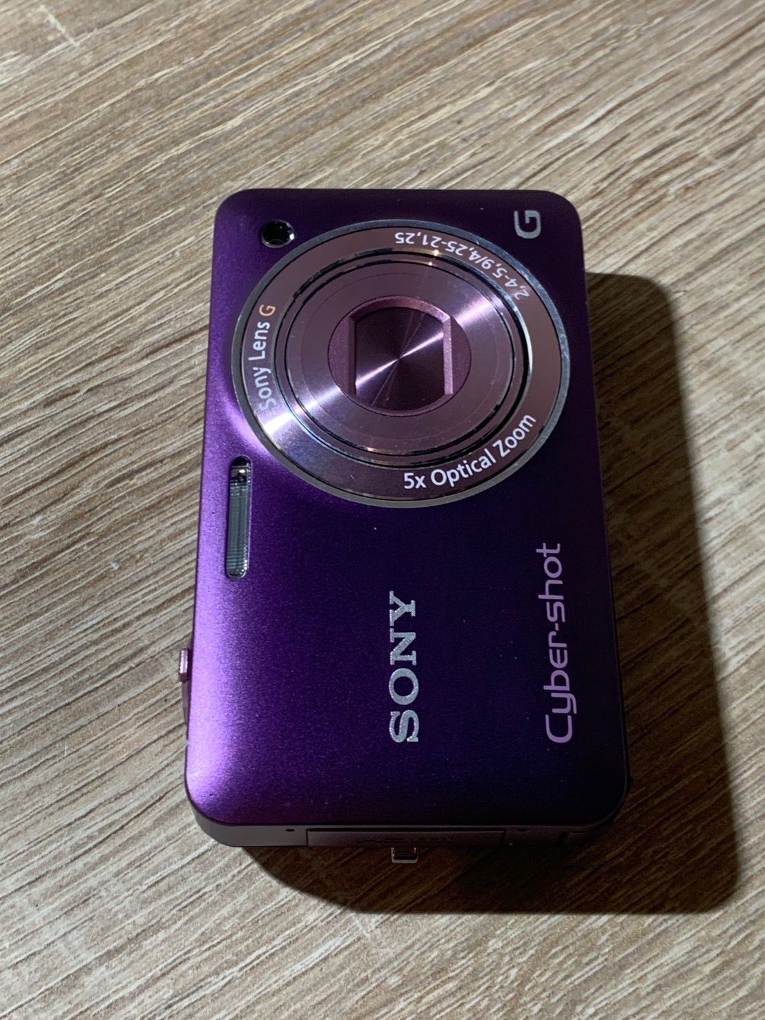 0437 Sony ソニー Cyber-shot DSC-WX5 パープル デジカメ 動作確認済み
