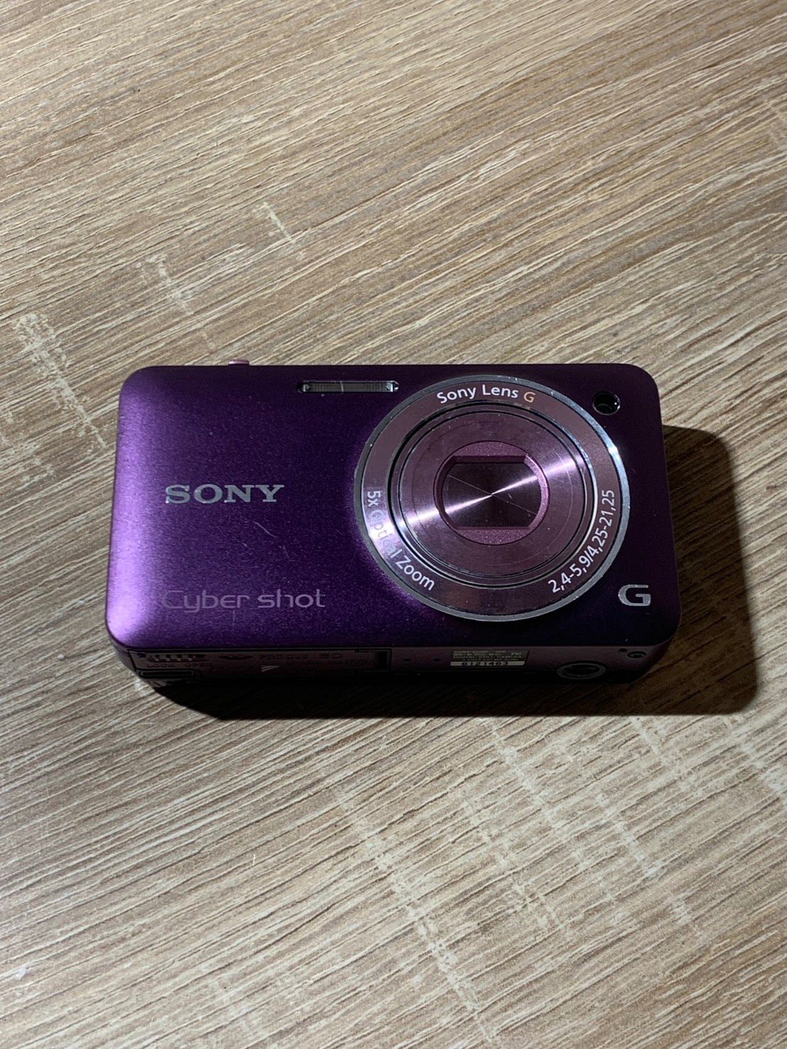 0514 Sony ソニー Cyber-shot DSC-WX5 パープル デジカメ 動作確認済み