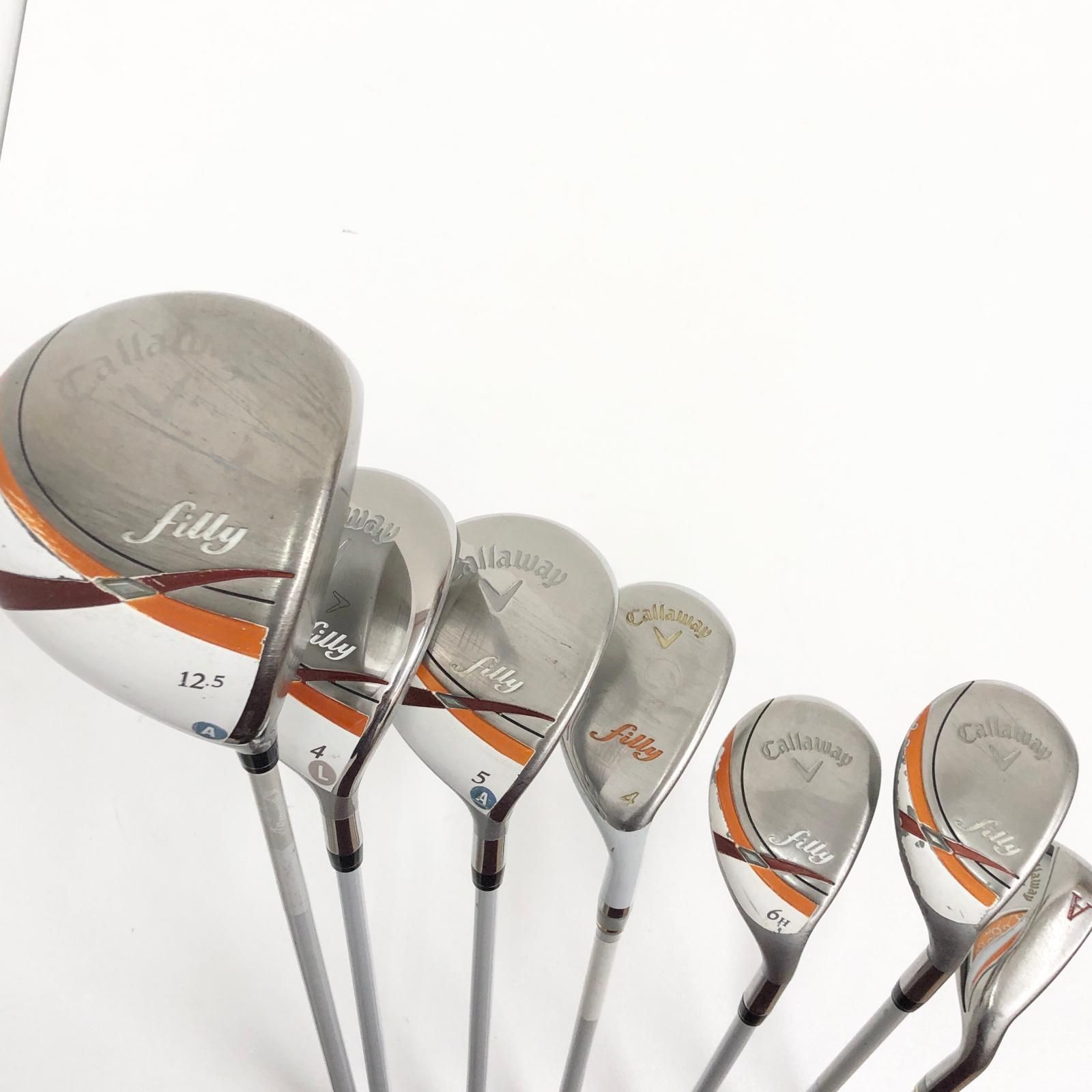 加古川店】 中古 Callaway | キャロウェイ クラブフルセット filly 