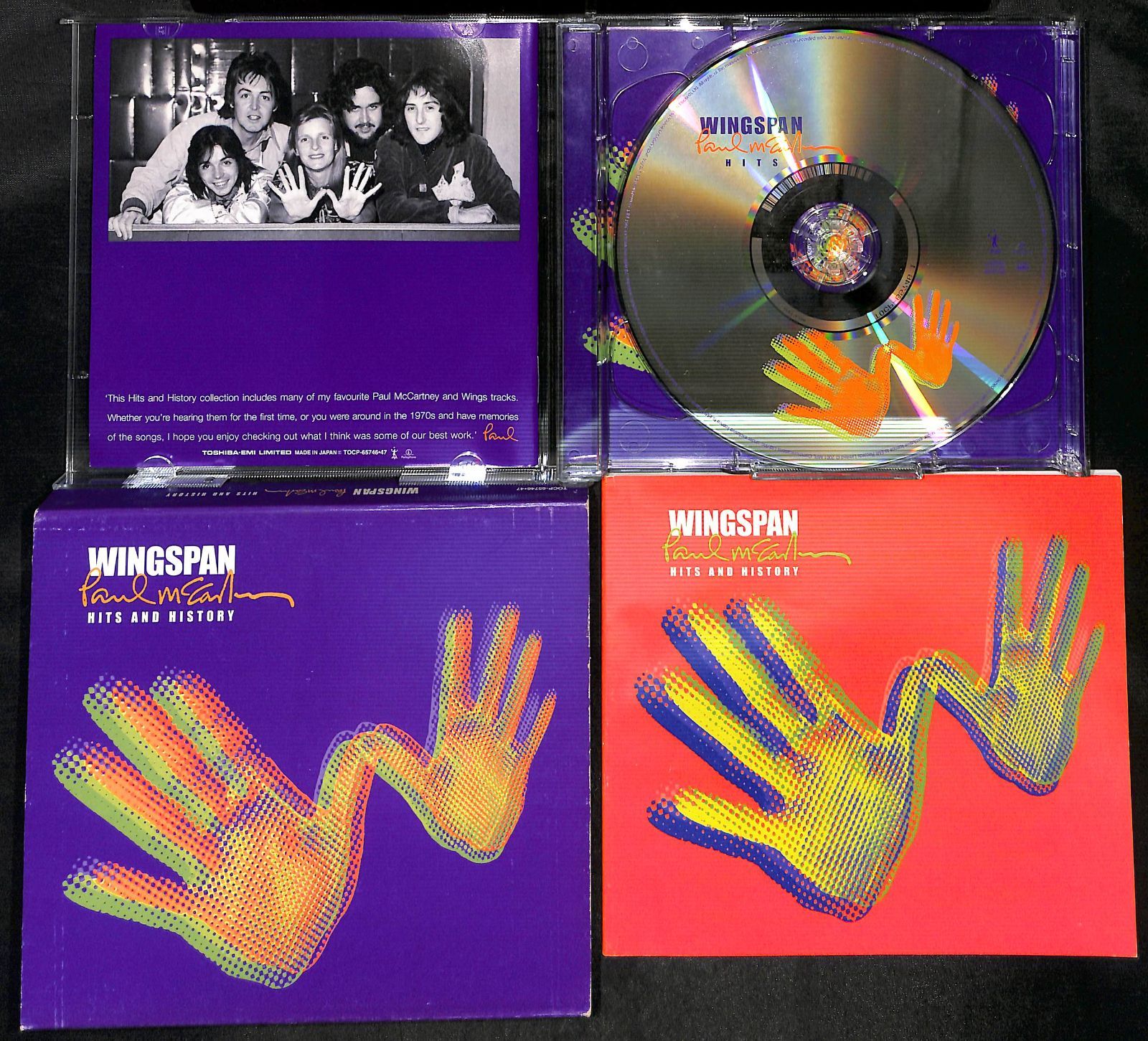 KM2628【2CD】Paul McCartney Wingspan Hits and History ポール 