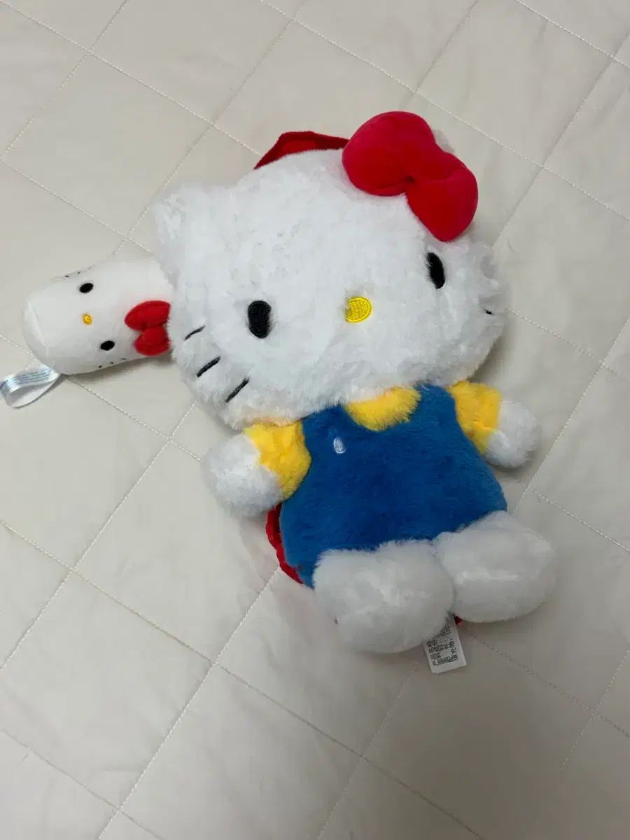 ハローキティバッグ + 哺乳瓶キティ キーホルダー