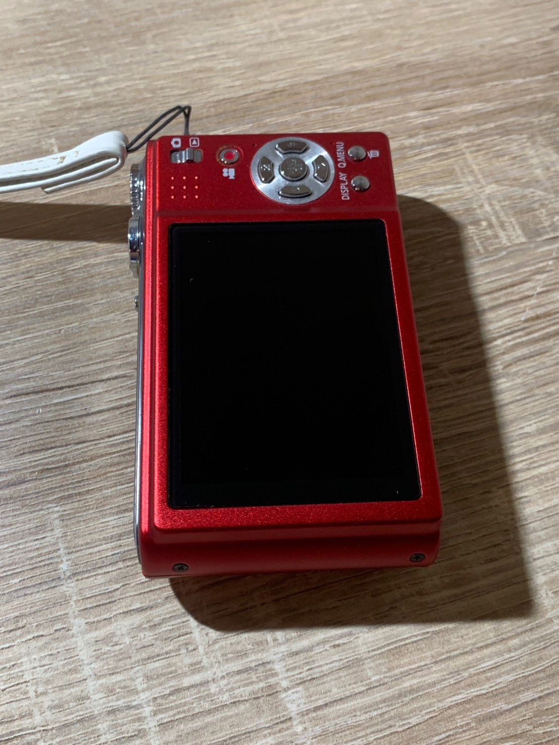 0362 Panasonic Lumix DMC-ZX3 レッド デジカメ 動作確認済み 【コ