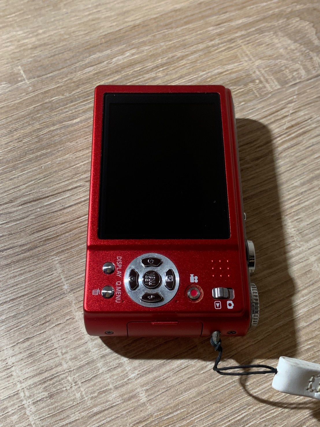 0362 Panasonic Lumix DMC-ZX3 レッド デジカメ 動作確認済み 【コ