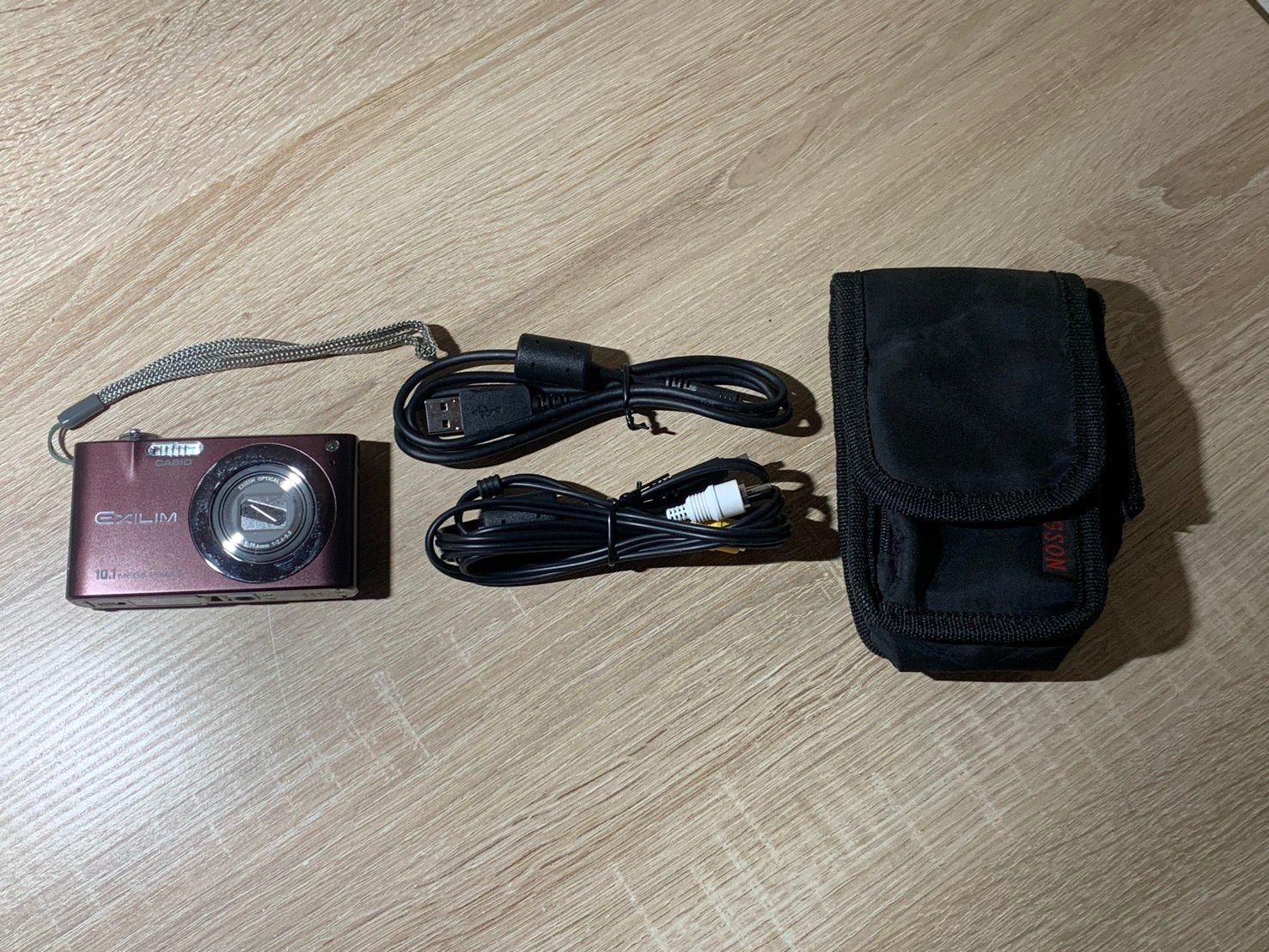 0313 Casio EXILIM EX-Z100 ブラウン デジカメ 動作確認済み 【ネ