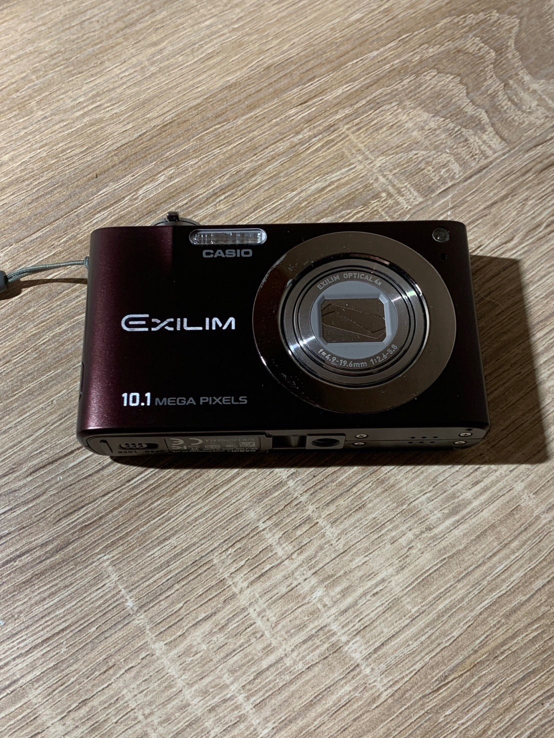 0313 Casio EXILIM EX-Z100 ブラウン デジカメ 動作確認済み 【ネ