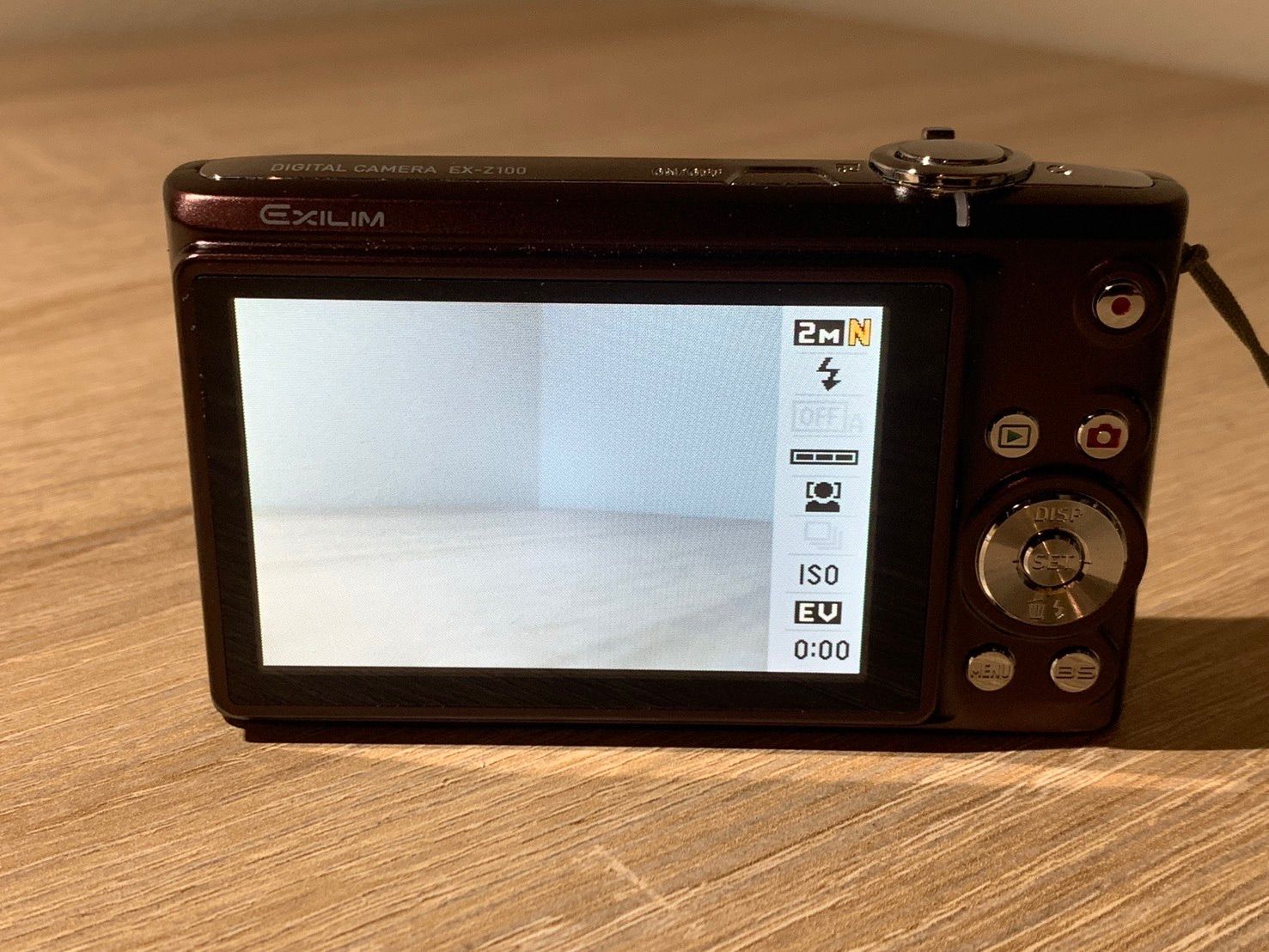 0313 Casio EXILIM EX-Z100 ブラウン デジカメ 動作確認済み 【ネ