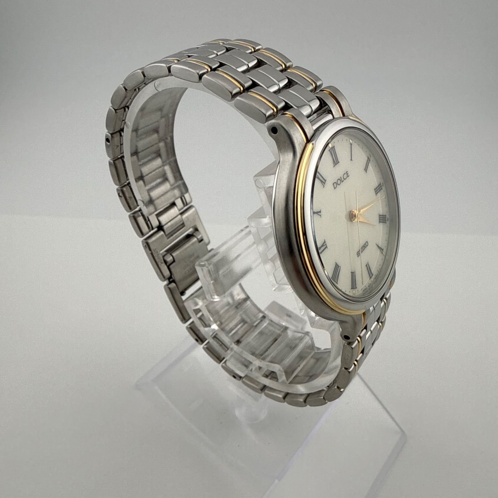 【稼働品】 SEIKO DOLCE 5E31-6C90 メンズ 腕時計 SEIKO 5E31-6C90 セイコー DOLCE ドルチェ メンズ ボーイズ 腕時計