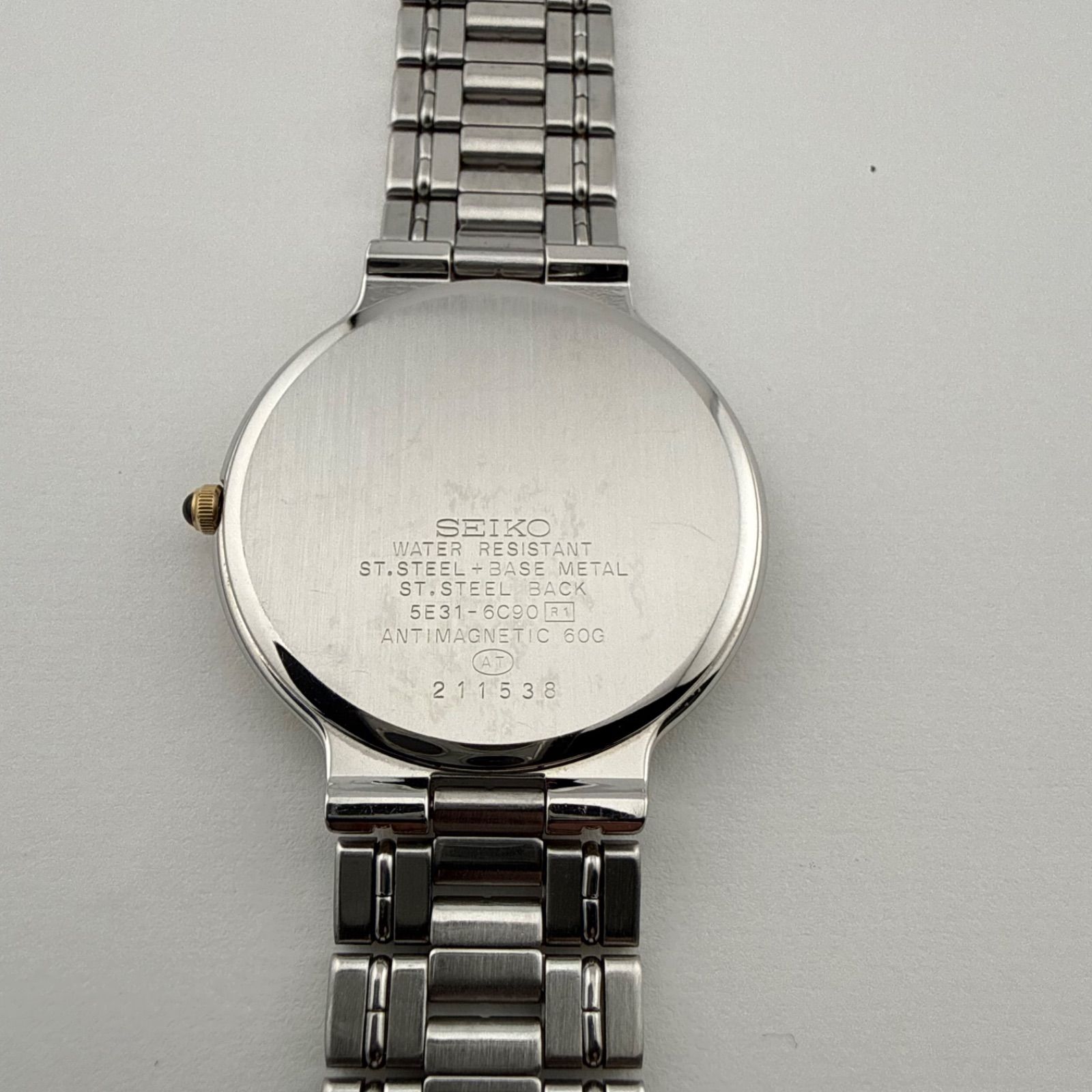 SEIKO 5E31-6C90 セイコー DOLCE ドルチェ メンズ ボーイズ 腕時計 