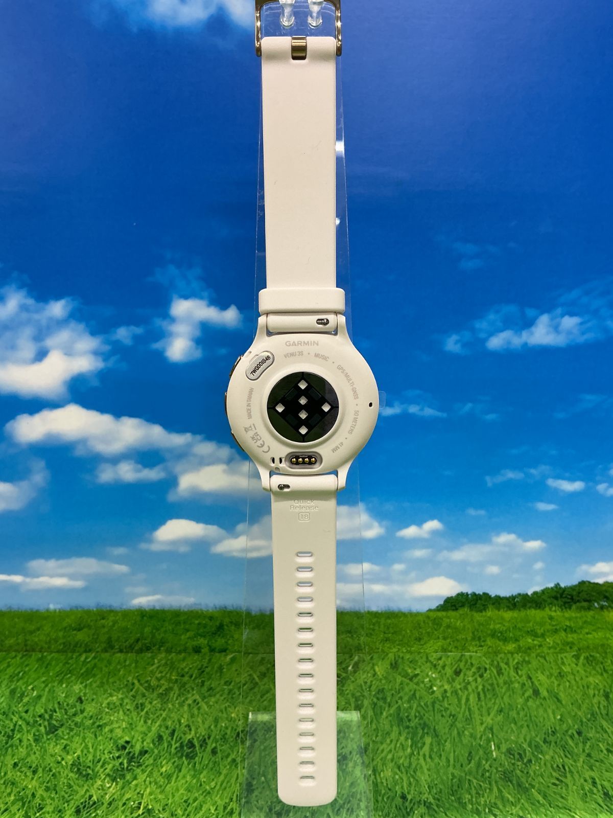 GARMIN Venu 3S Ivory/Cream Gold 010-02785-44 - メルカリ