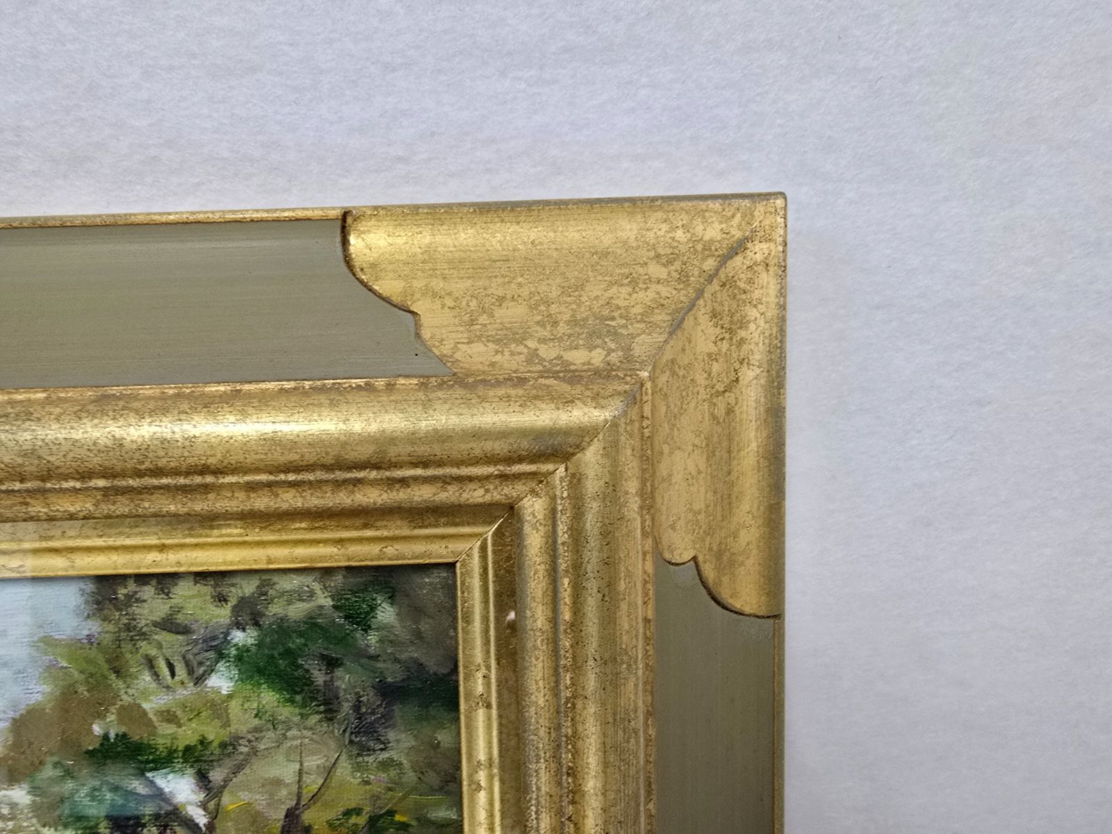 【中古】【真作】M▽野々村晃 油彩 絵画 額縁 F6 近江路 芹川秋訪 (38228) 【中古】【真作】M▽野々村晃 油彩 絵画 額縁 F6 近江路 芹川秋訪 (38228)