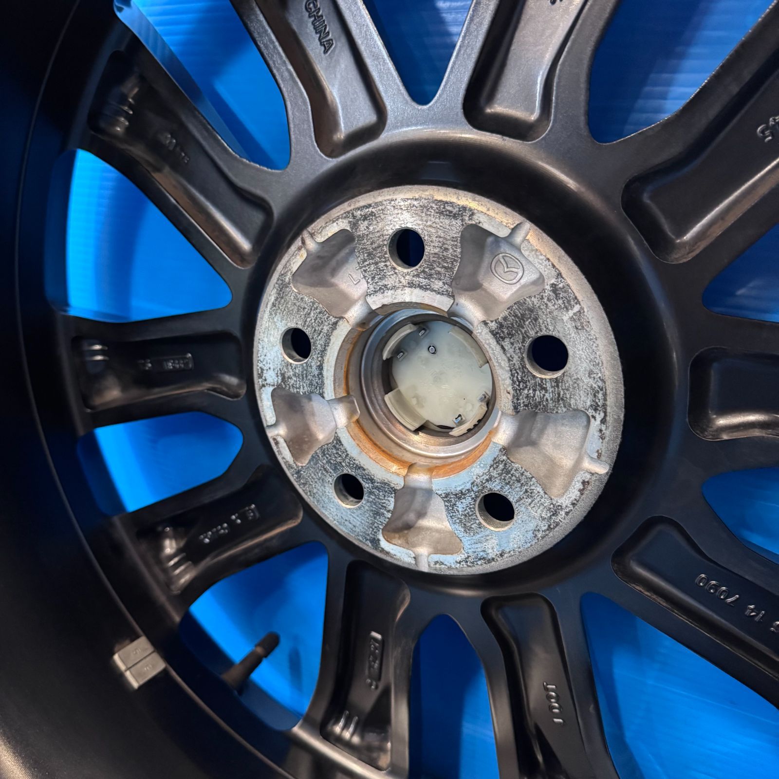 高輝度ダーク】マツダ CX-8 純正 19インチ 7J+45 5H114.3 4本 CX-5