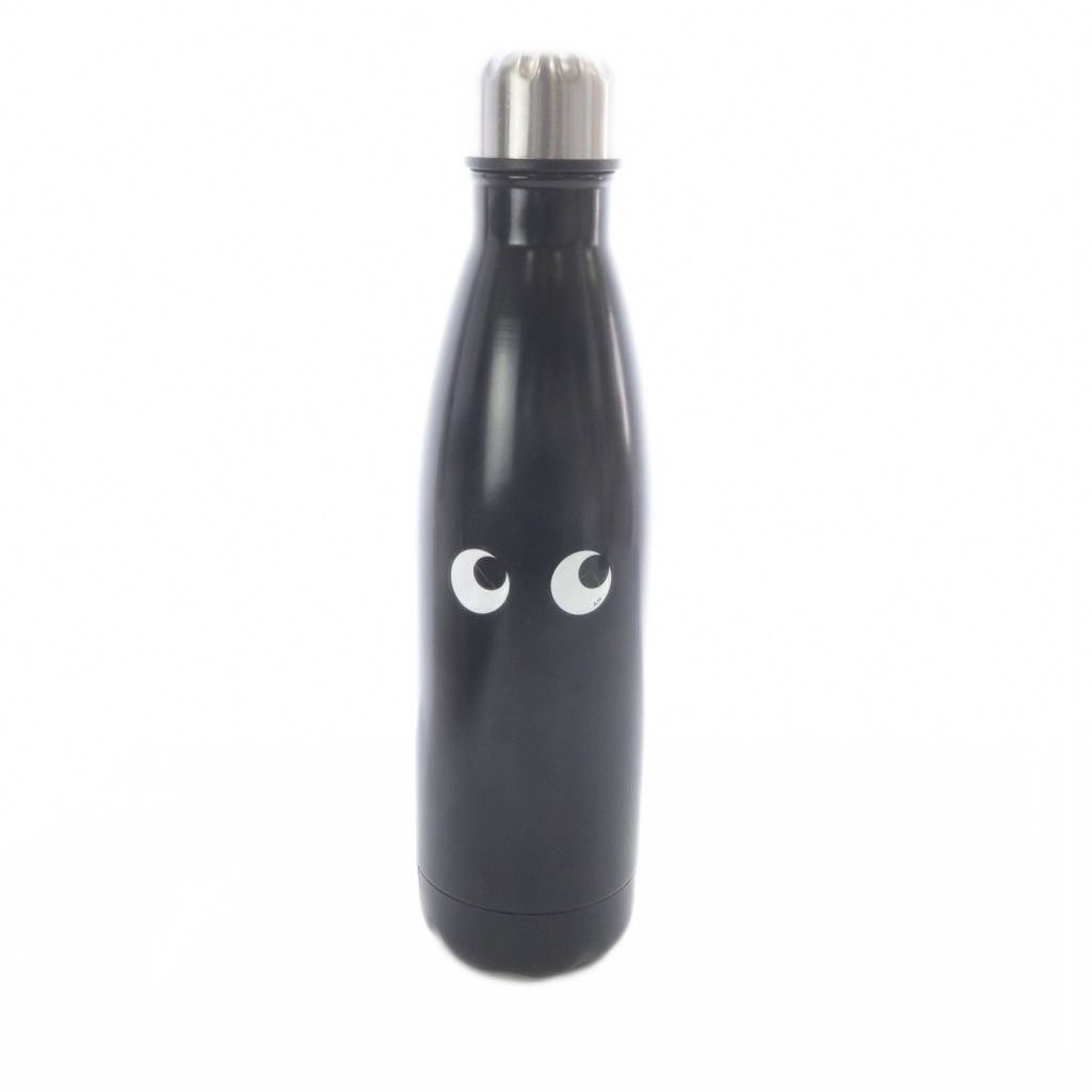 アニヤハインドマーチ ANYA HINDMARCH アイズ ウォータボトル 水筒 保冷・保温ボトル 489ml 黒