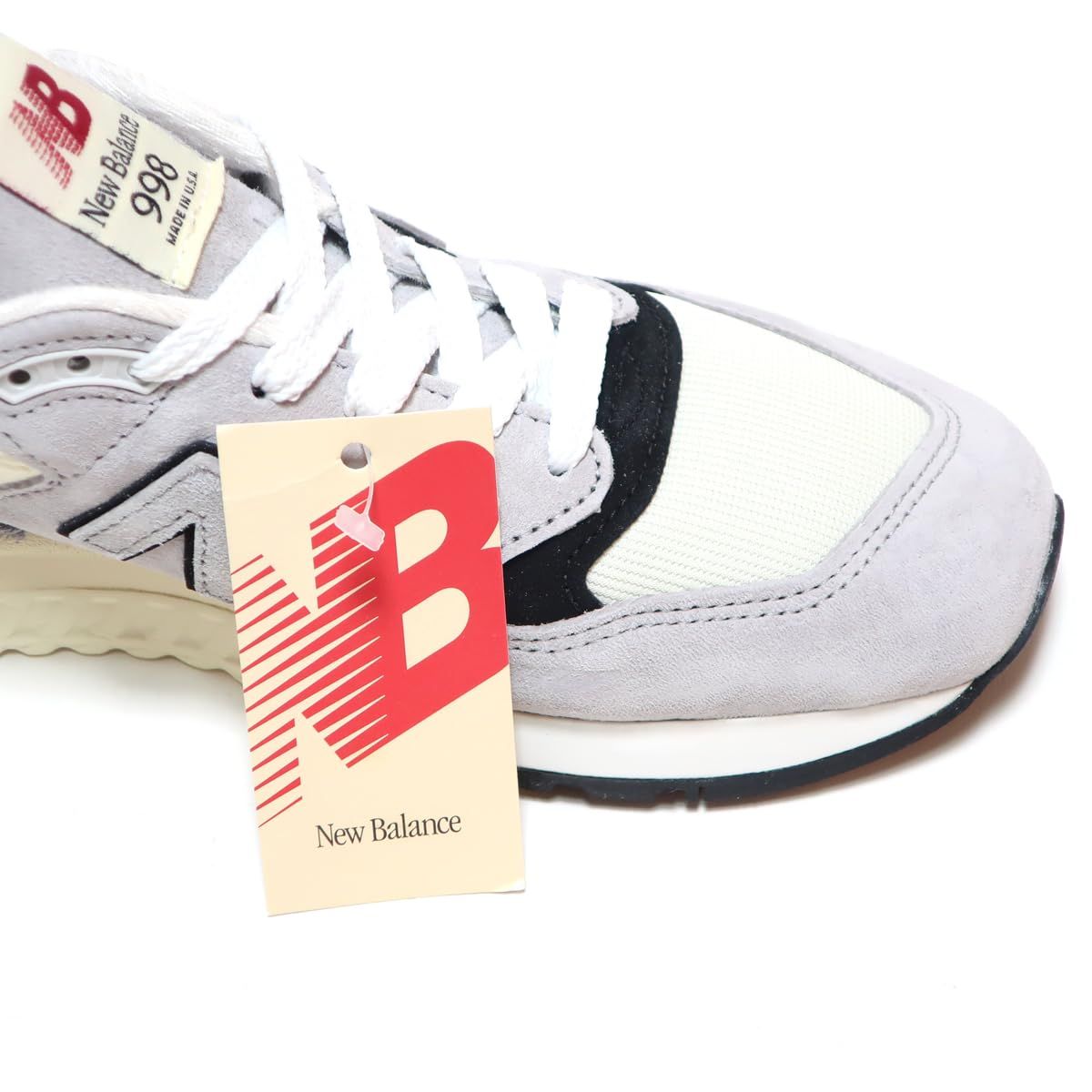 [ニューバランス] メンズスニーカー [U998GB] [GRAY] [MADE IN USA] [WIDTH D] [国内正規品] (グレー, 日本の靴のサイズ寸法, 大人, 数値, 26.5 cm) [グレー] [26.5 cm]
