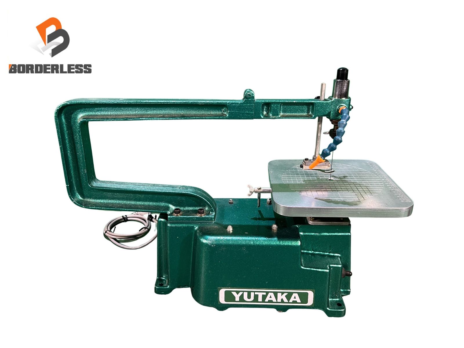 ☆比較的綺麗です☆YUTAKA ユタカ 100V 糸のこ機械 YC-50F 電動工具 糸のこ盤 DIY 日曜大工 木工 切断127263