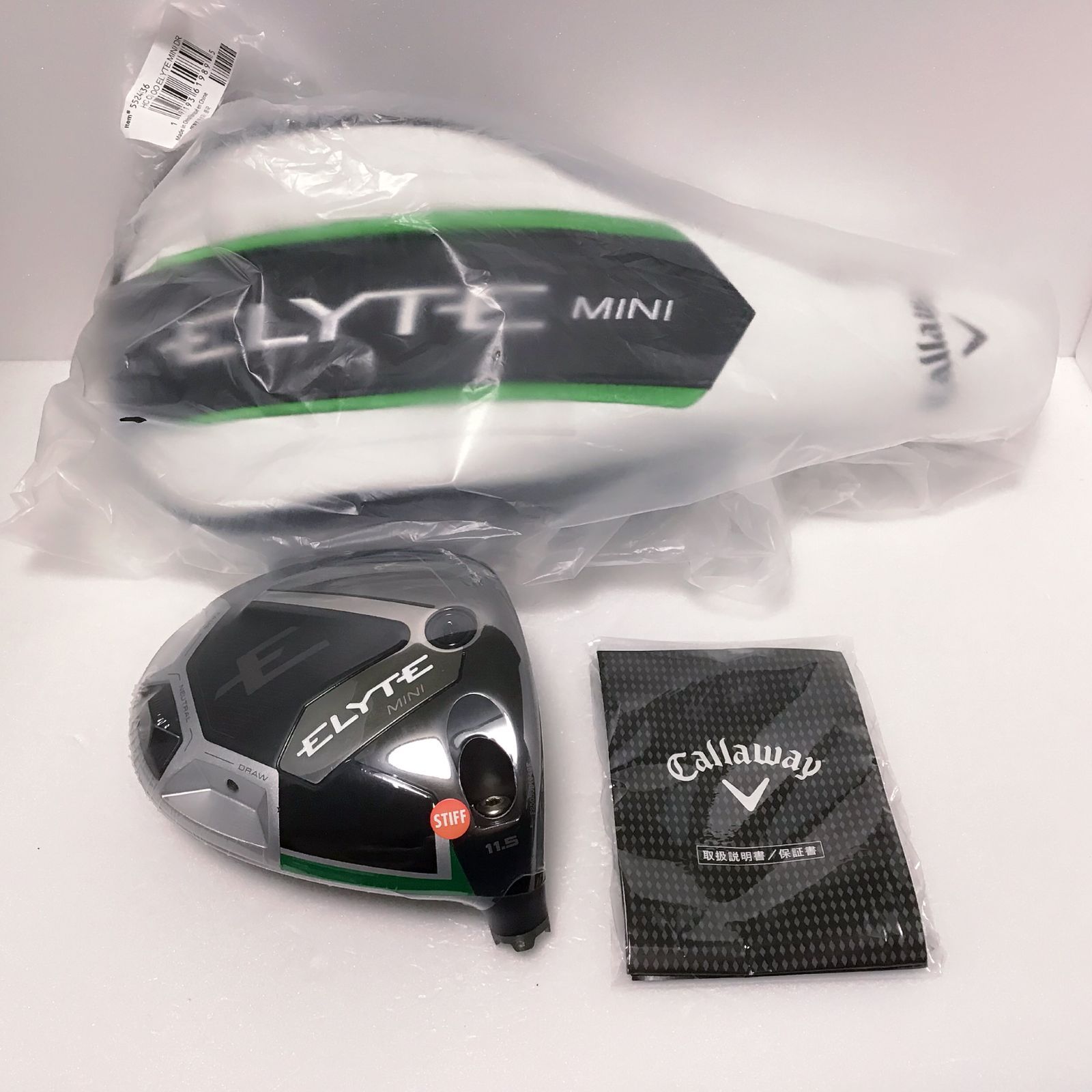 新品 エリート ミニドライバー ELYTE MINI DRIVER 11.5° 日本仕様 