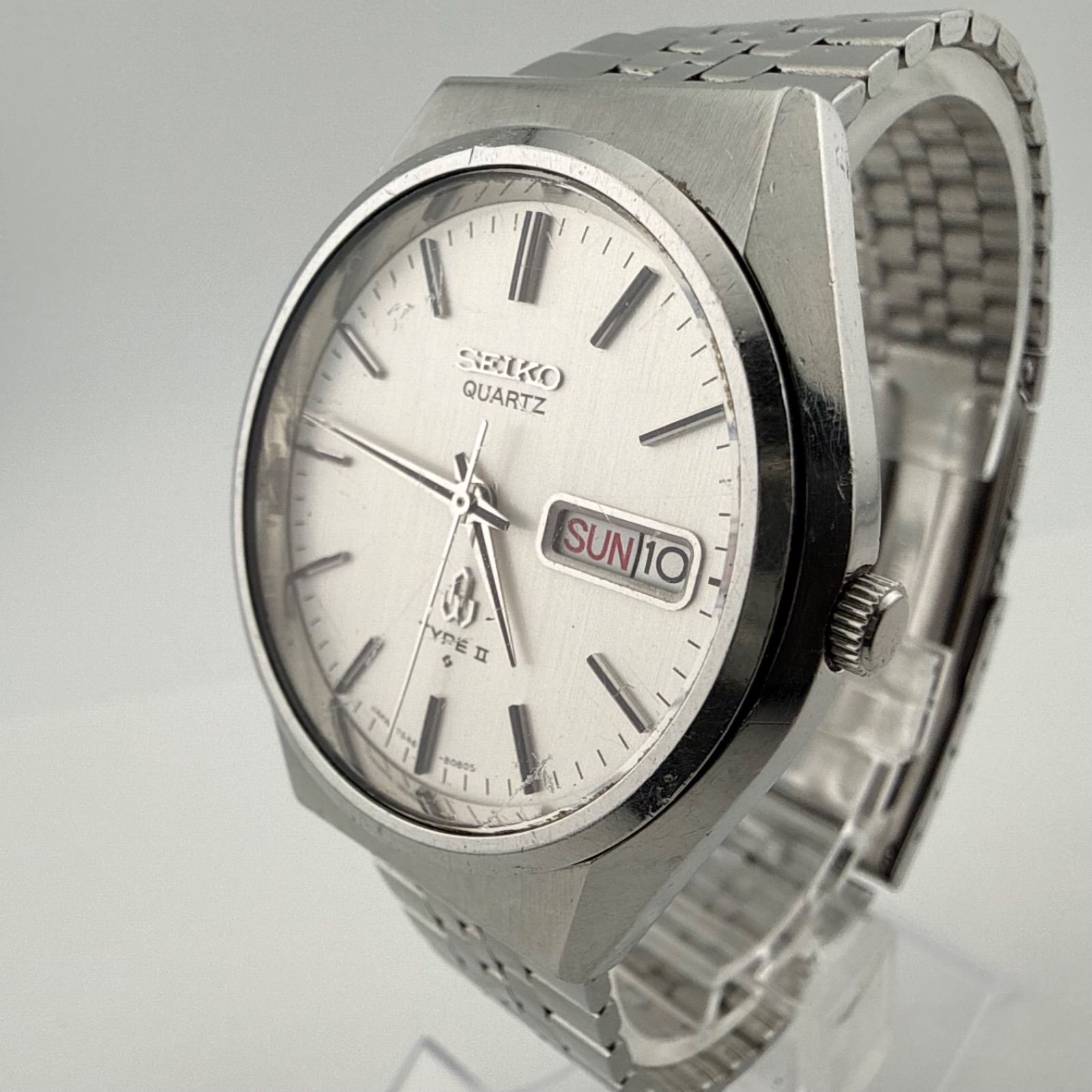 SEIKO 7546-8070 セイコー TYPE II メンズ 腕時計 クォーツ 稼働品 
