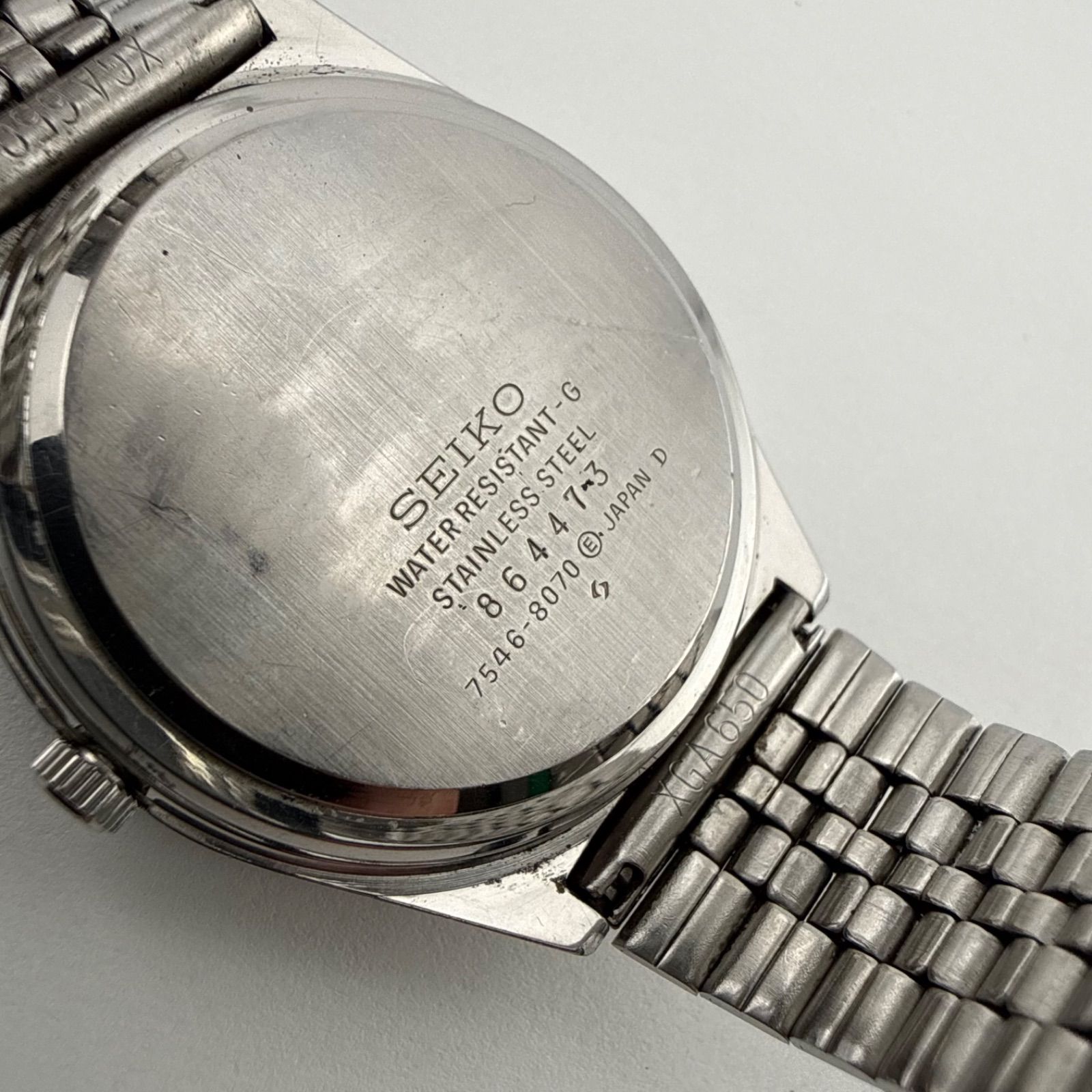 SEIKO 7546-8070 セイコー TYPE II メンズ 腕時計 クォーツ 稼働品 