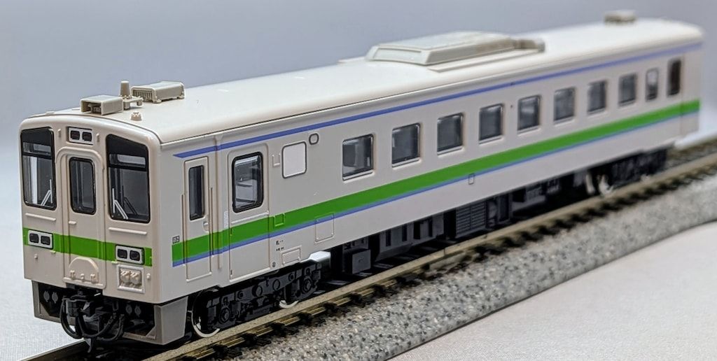 GREENMAX Nゲージ JR北海道 キハ143形 (札沼線・冷改後・車番選択式) 3両編成セット (動力