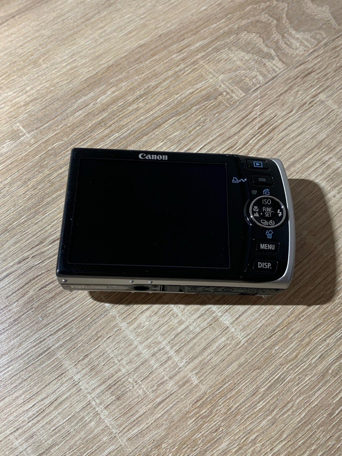 0506 Canon IXY DIGITAL 910 IS シルバー デジカメ 動作確認済み 【ネ