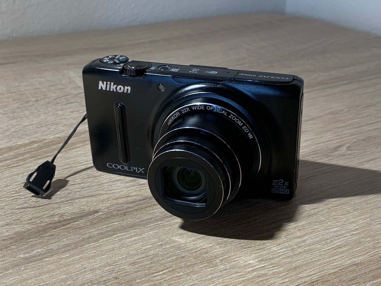 0231 Nikon COOLPIX S9500 ブラック デジカメ 動作確認済み 【ネ 
