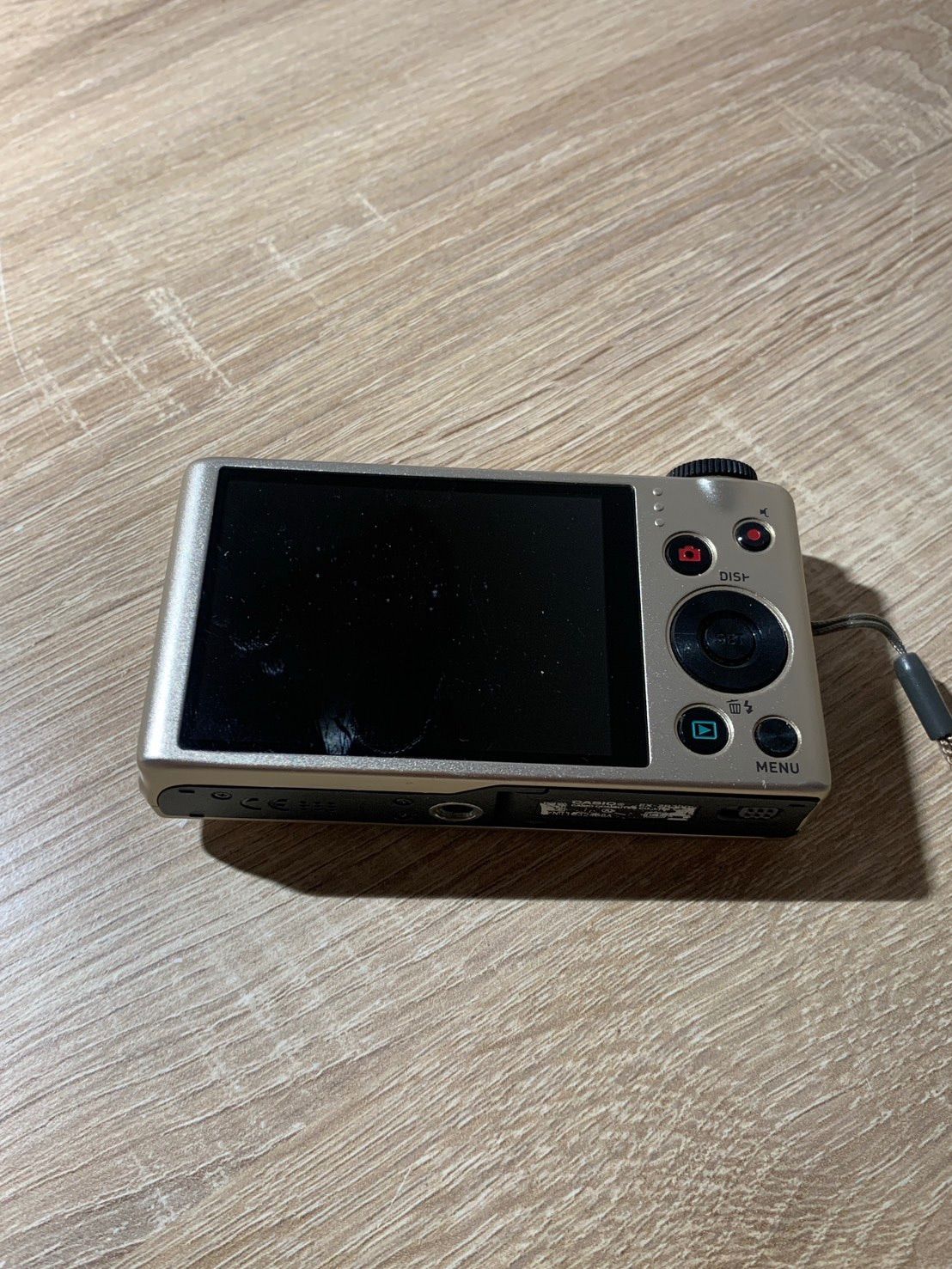 0578 Casio EXILIM EX-ZR300 ゴールド デジカメ ジャンク品 【ネ