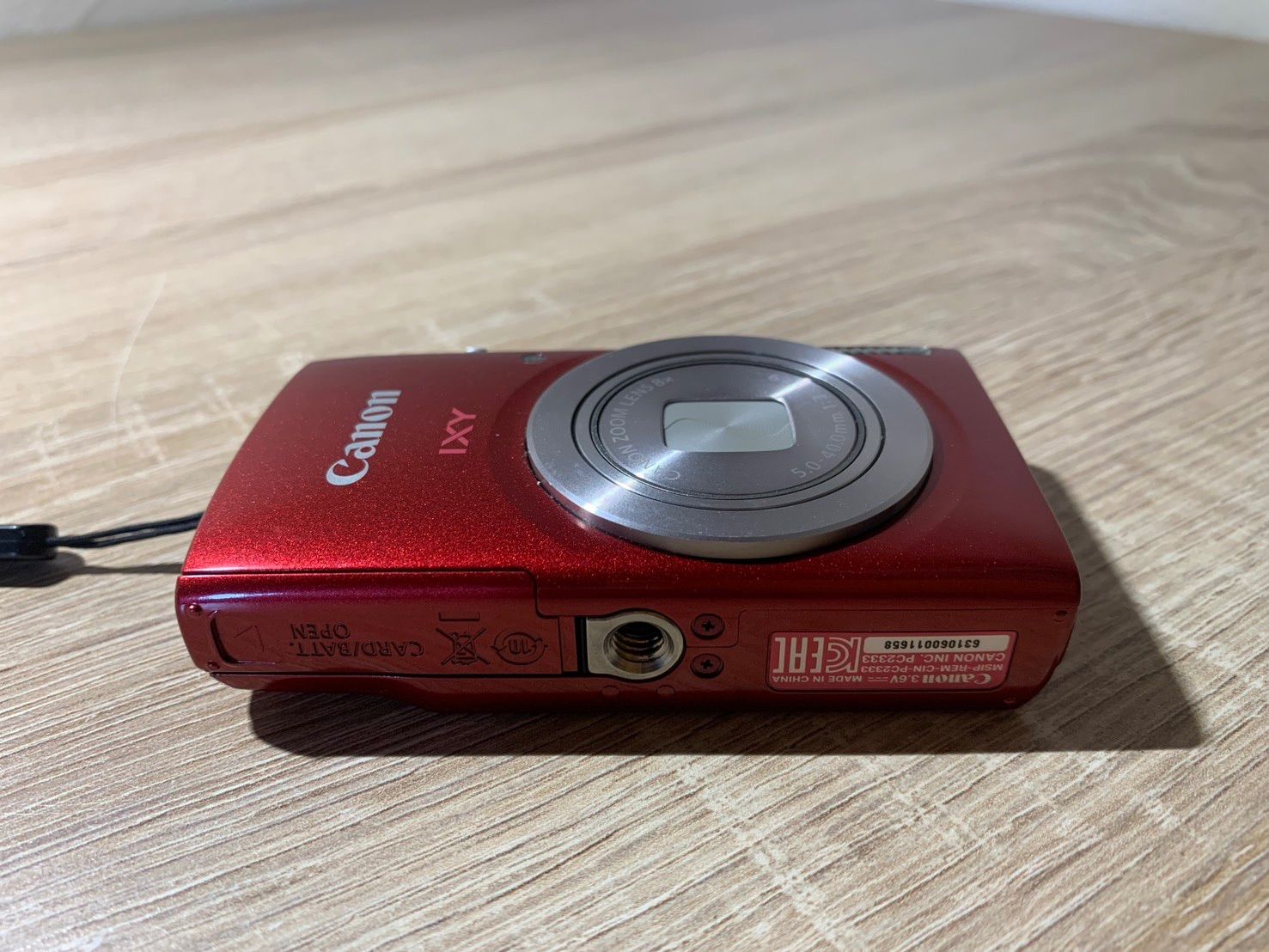0505 Canon IXY 200 レッド デジカメ 動作確認済み 美品【ネ】 - メルカリ