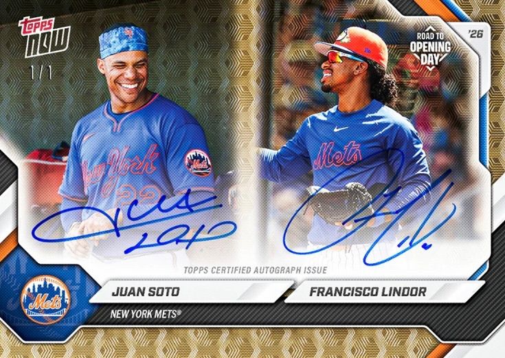 国内未発売 新品未開封 2Boxセット】2026 MLB Topps NOW Road To 