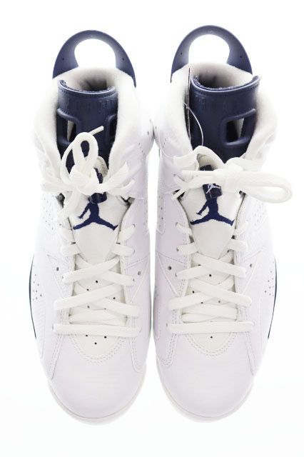 ナイキ NIKE AIR JORDAN 6 RETRO WHITE MIDNIGHT NAVY 28.5cm CT8529