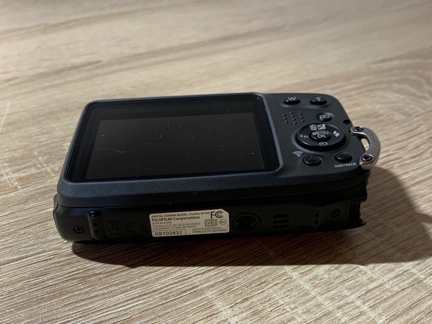 0580 FUJIFILM FINEPIX XP140 イエロー デジカメ 動作確認済み 【コ