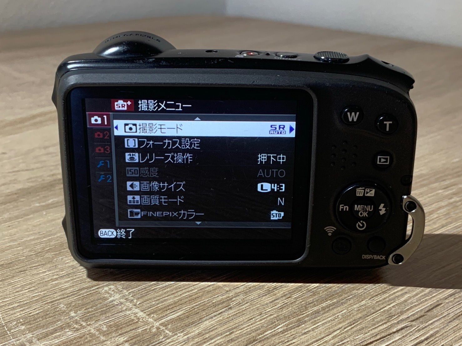 0580 FUJIFILM FINEPIX XP140 イエロー デジカメ 動作確認済み 【コ