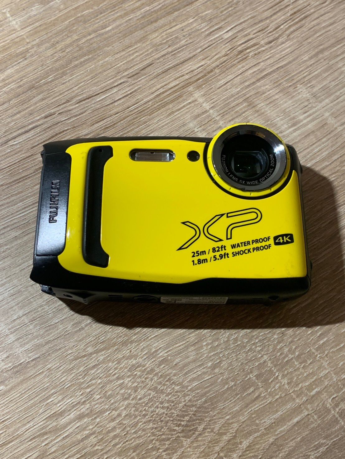 0580 FUJIFILM FINEPIX XP140 イエロー デジカメ 動作確認済み 【コ