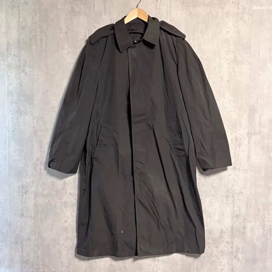 86年納品 米軍実物】US ARMY オールウェザーコート ブラック 38R