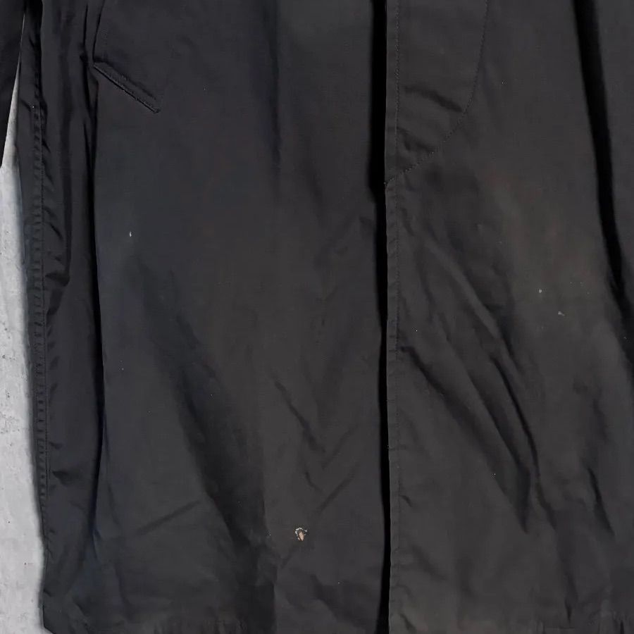 86年納品 米軍実物】US ARMY オールウェザーコート ブラック 38R