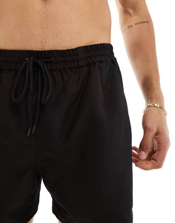 サウスビーチ メンズ 水着 ハーフパンツ・ショーツ ショートパンツ South Beach swim shorts Black ブラック