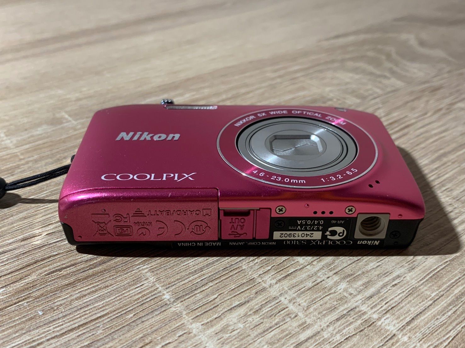 0534 Nikon COOLPIX S3100 ピンク デジカメ 動作確認済み 美品 【コ