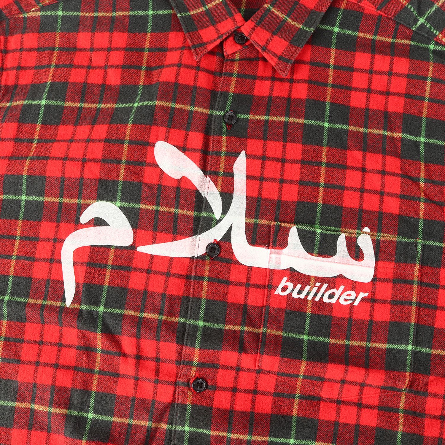 美品】Supreme シュプリーム シャツ レッド グリーン サイズ:M | 23SS