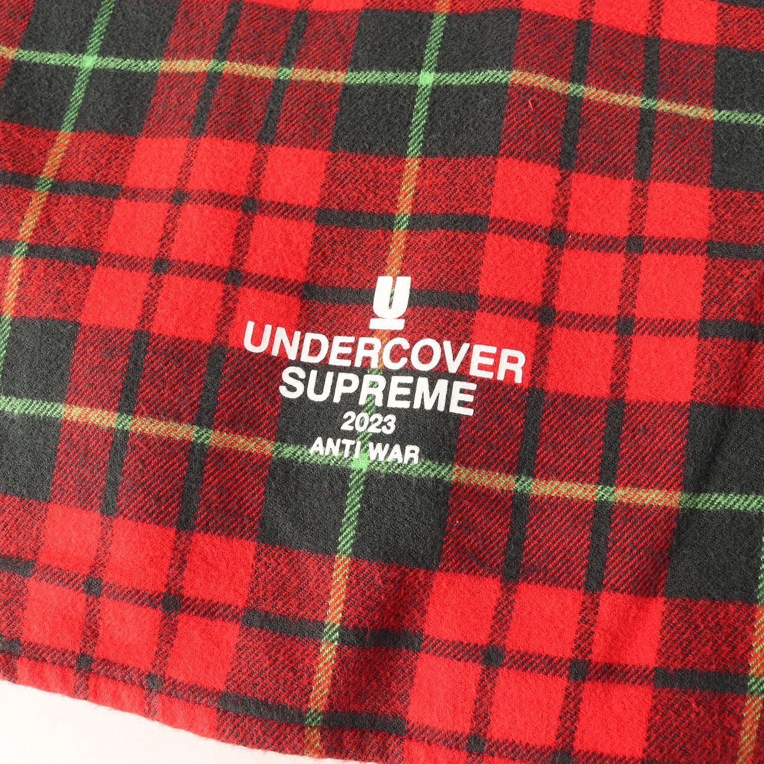 美品】Supreme シュプリーム シャツ レッド グリーン サイズ:M | 23SS